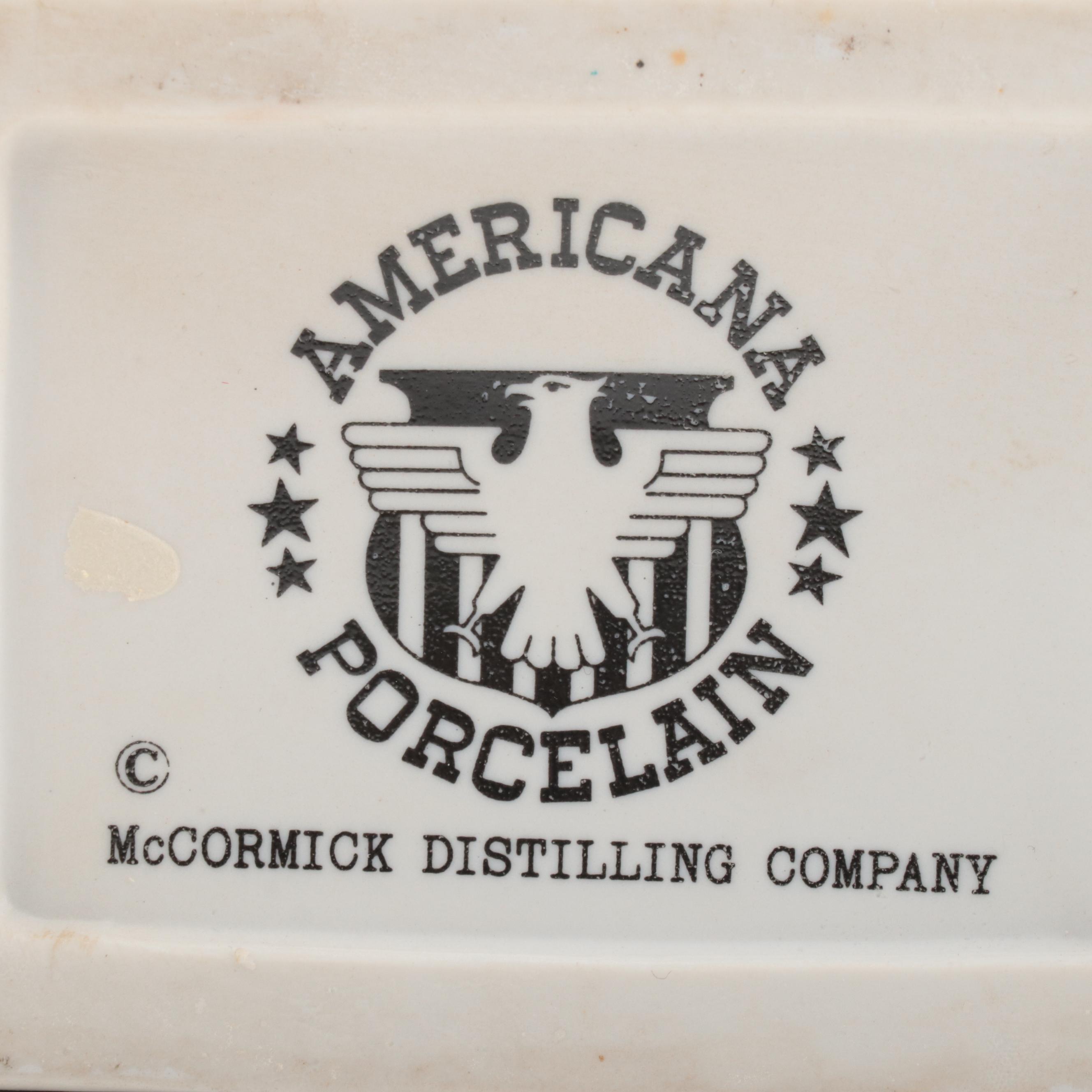 Lionstone and McCormick Western Decanters Including "Wild Bill Hickok" and More