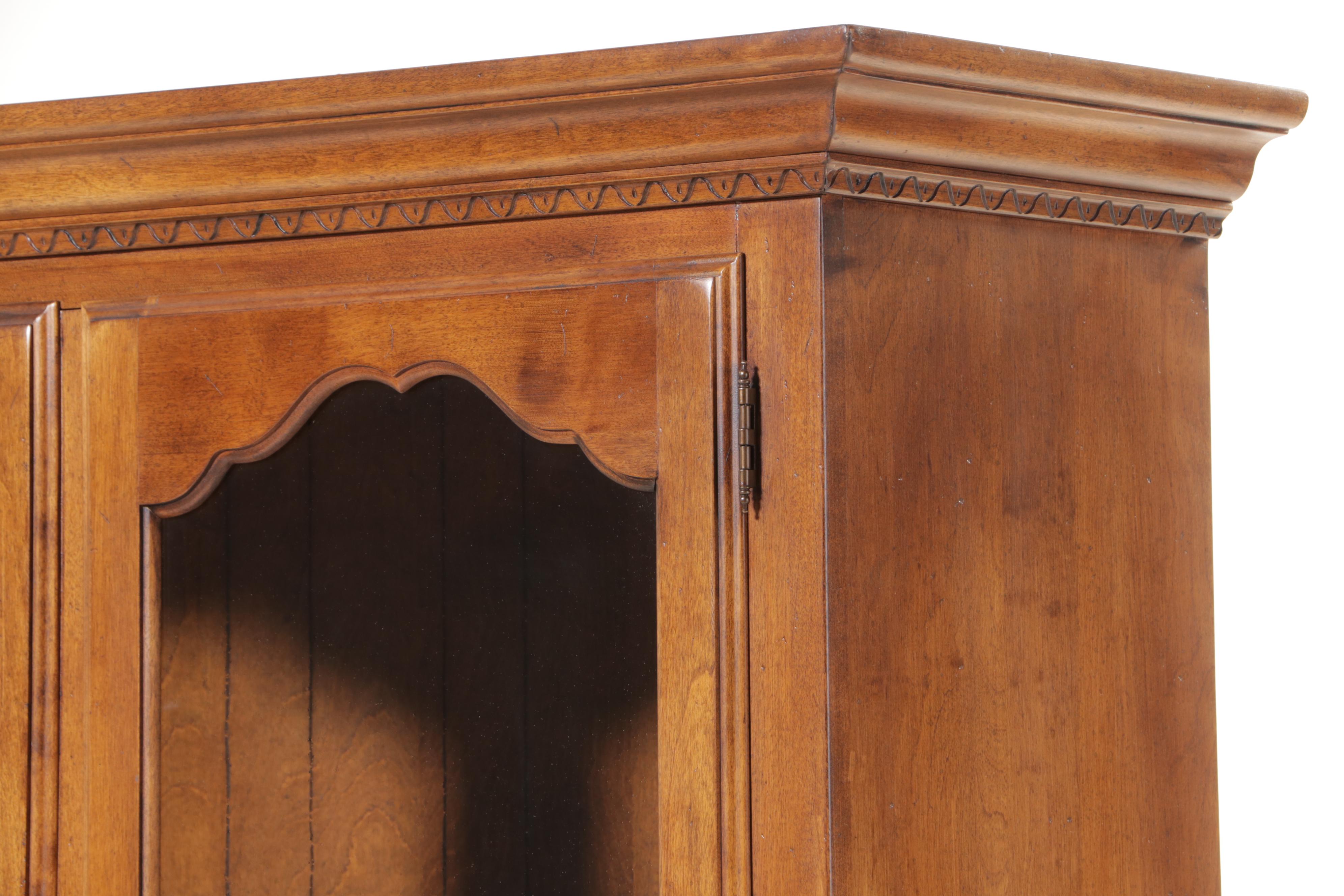 Ethan Allen "Country French Collection" Mahogany China Cabinet