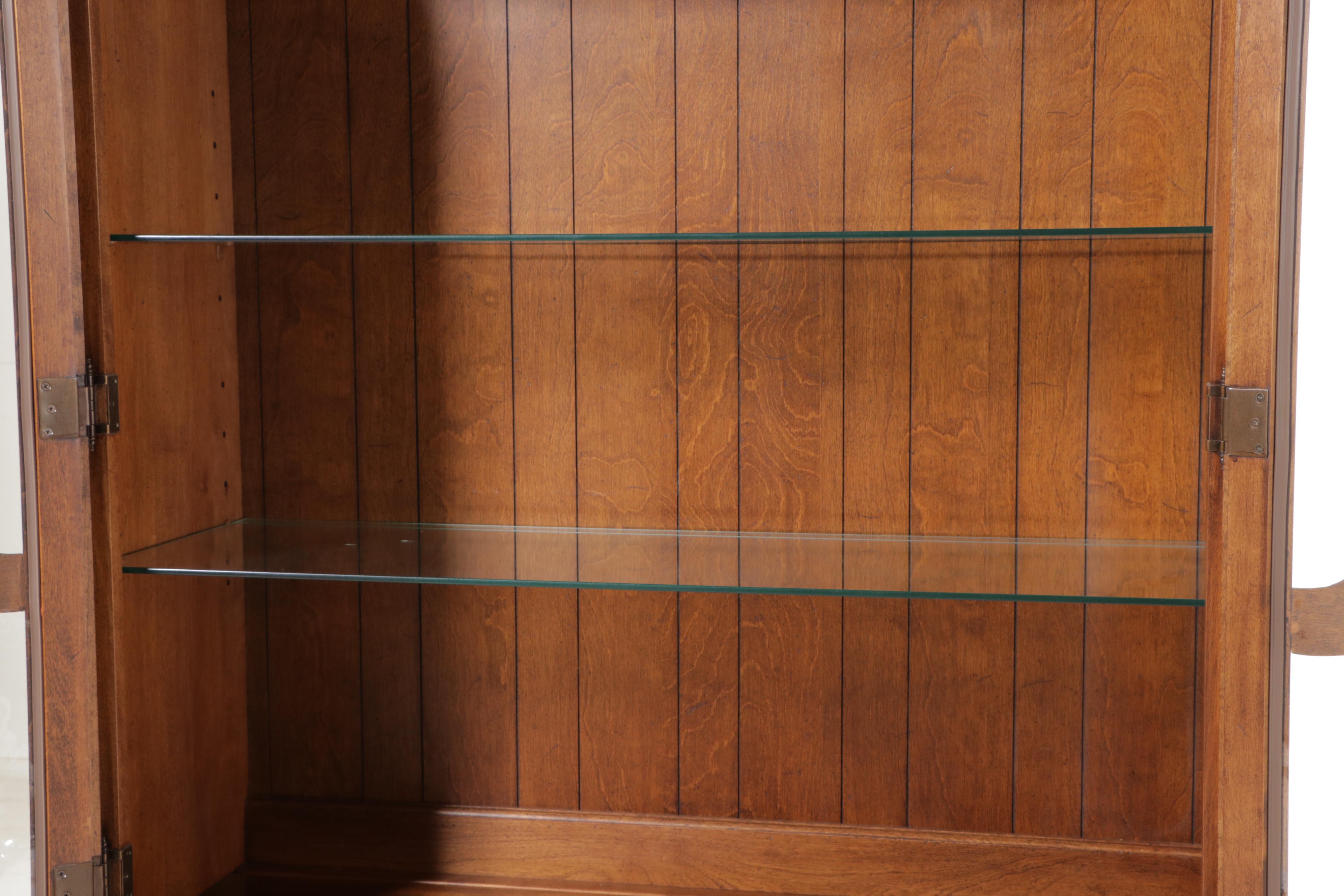 Ethan Allen "Country French Collection" Mahogany China Cabinet