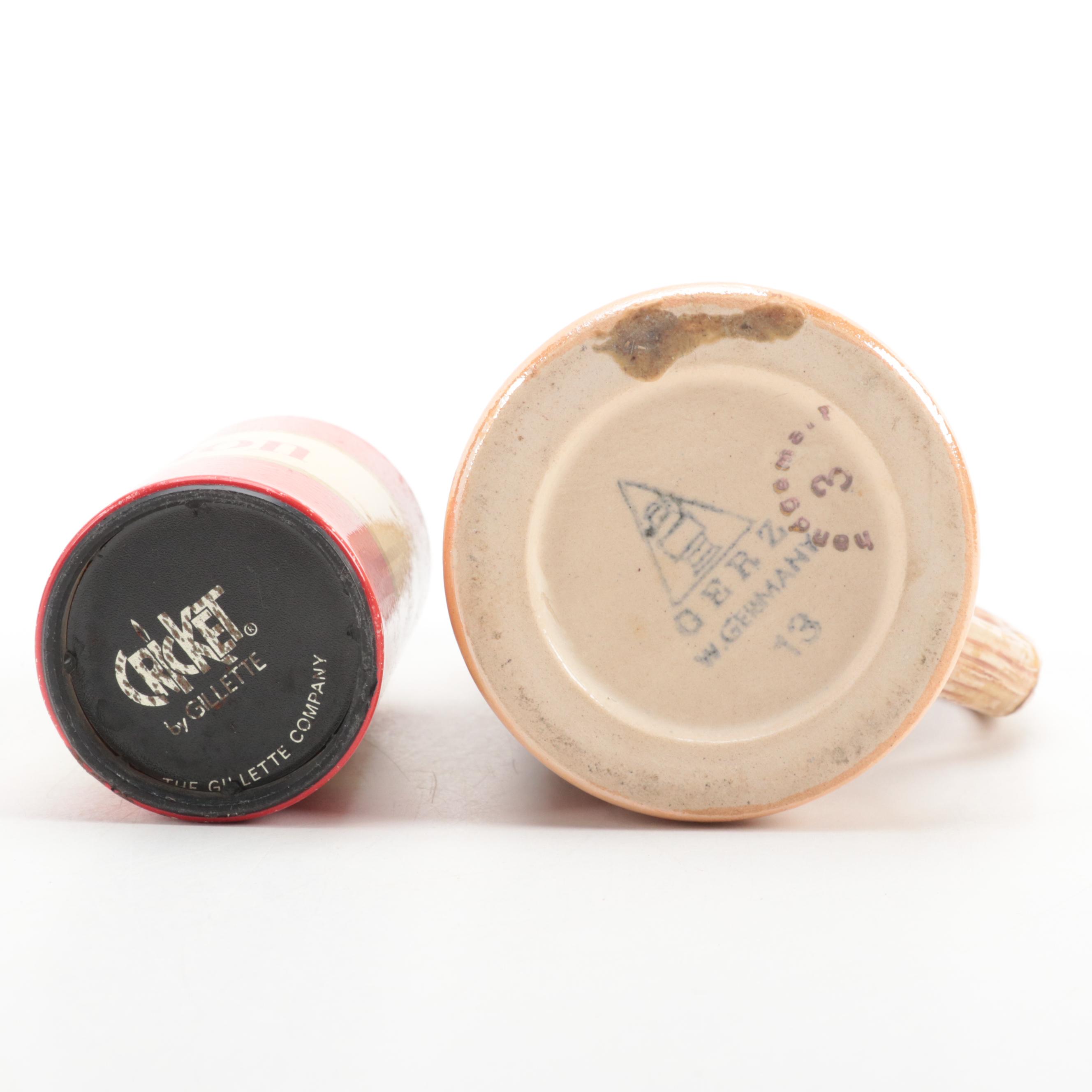 Velvet, H. Sutlife, Prince Albert with Other Tobacco Tins and Table Lighters