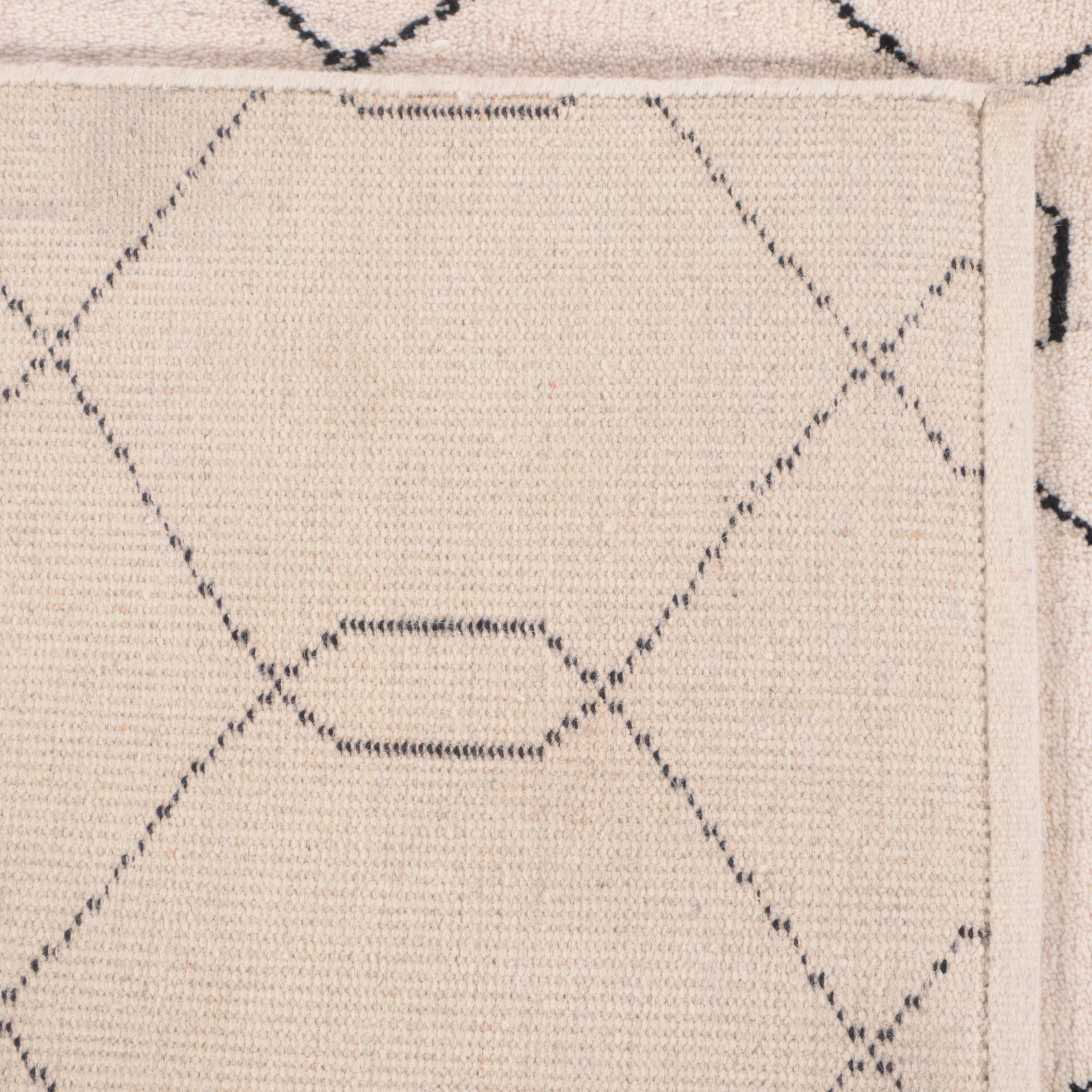 8'2 x 9'10 Hand-Knotted Ethan Allen Tulu Trellis Area Rug