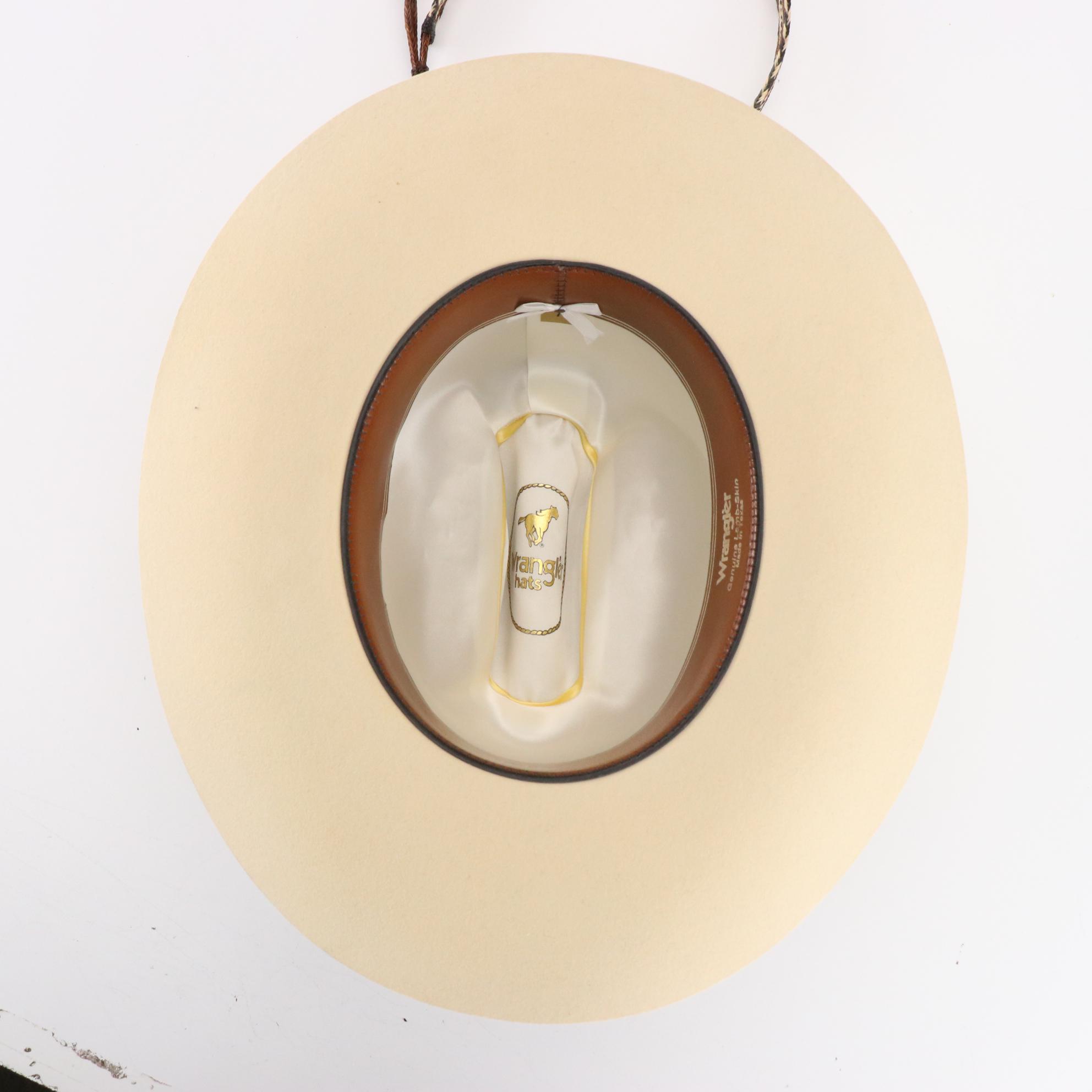 Wrangler 4X Beaver Felt Western Hat