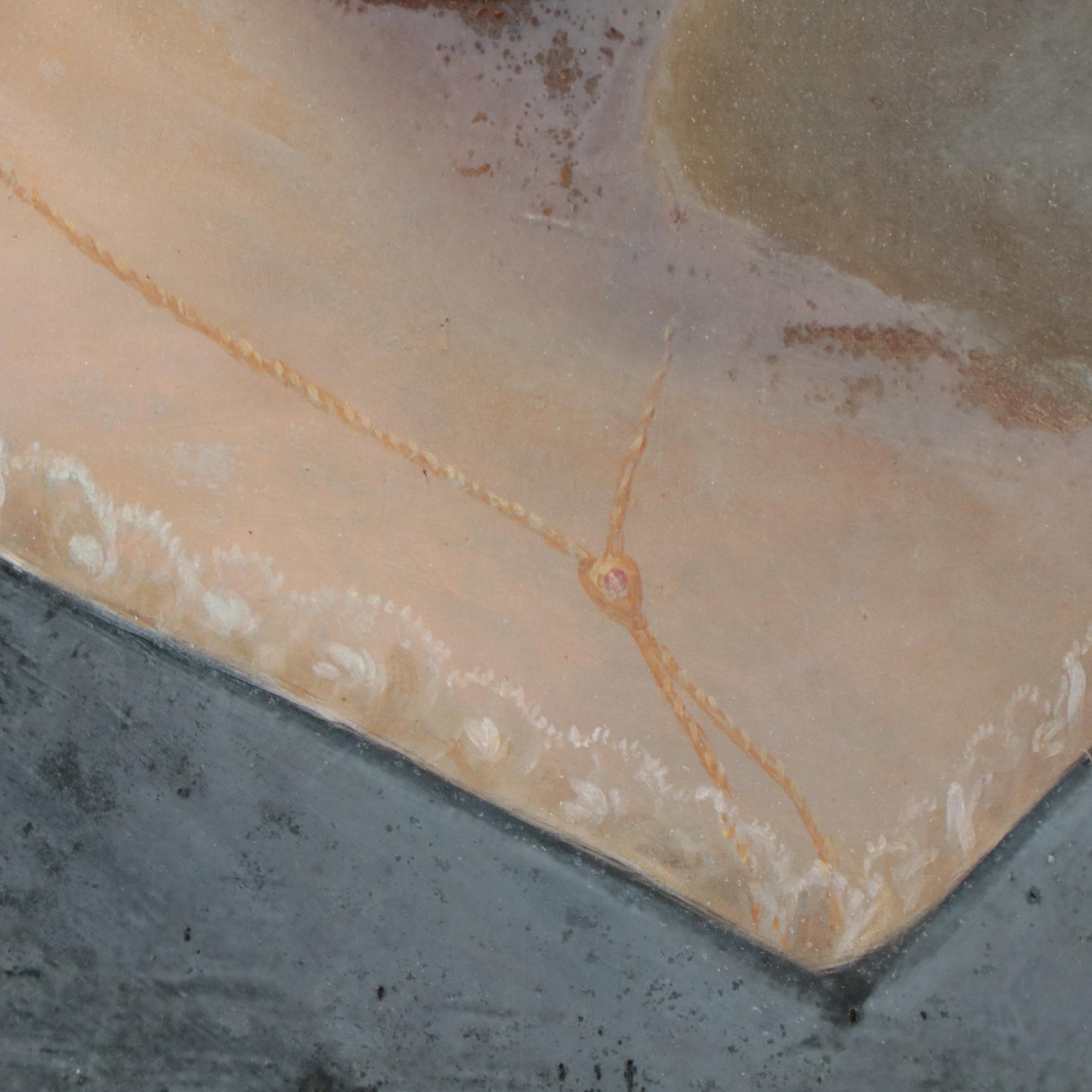 Austro-Hungarian School Portrait Oil Painting of a Lady, 1859