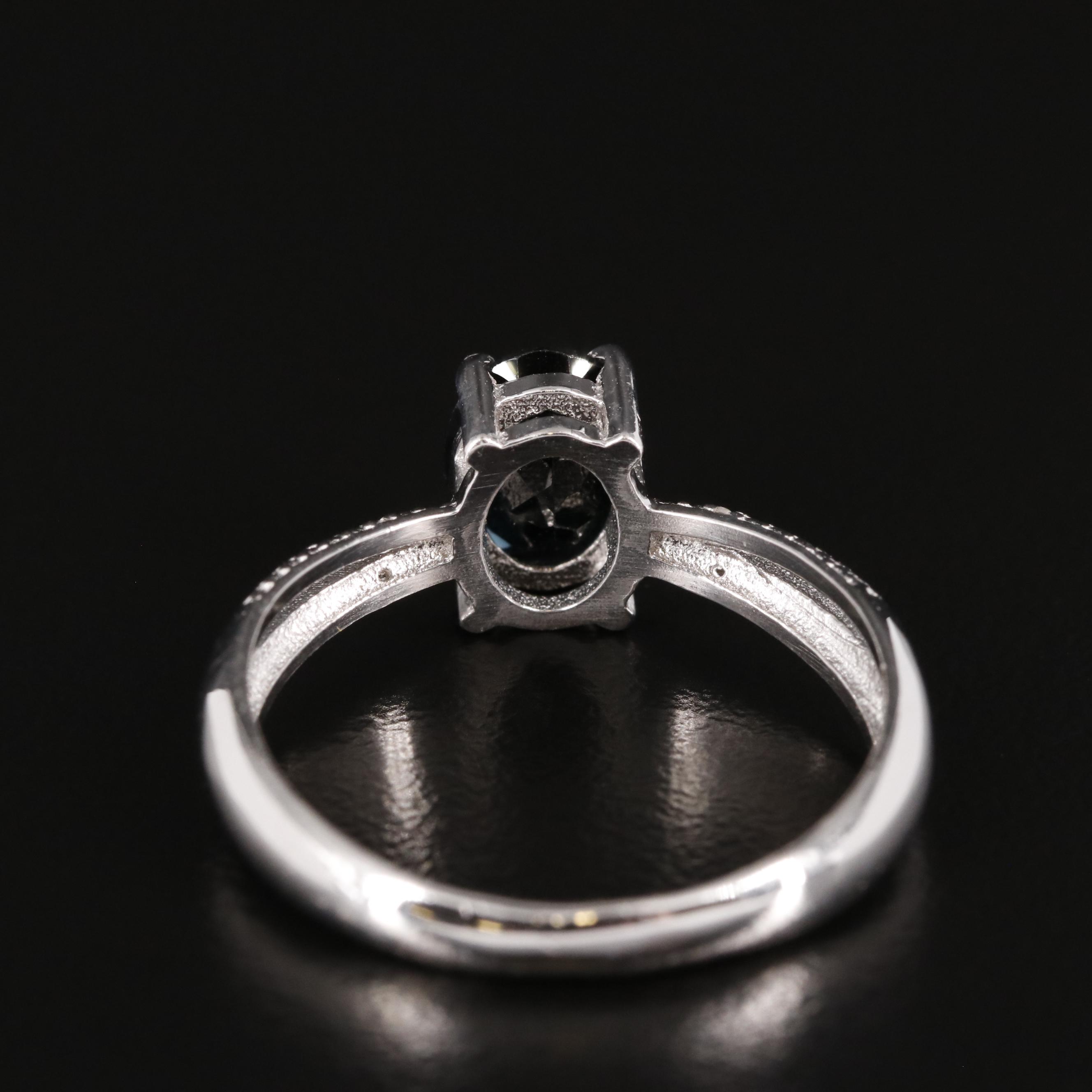 Sterling Spinel Ring