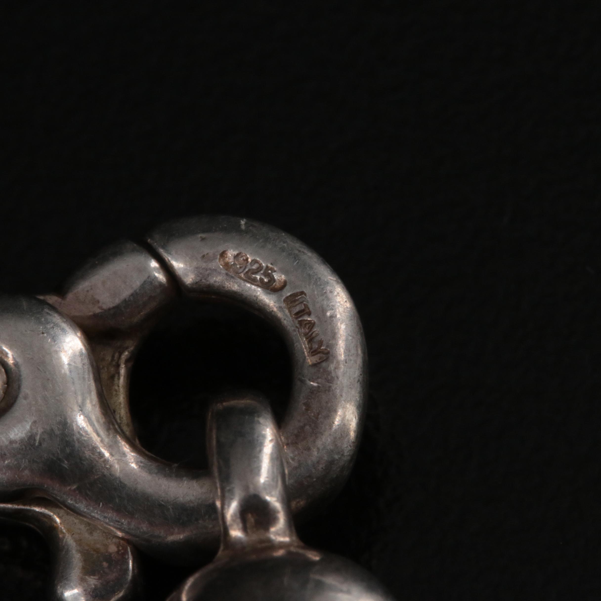 Sterling Reproduction Ancient Greek Tetradrachm Coin Torsade