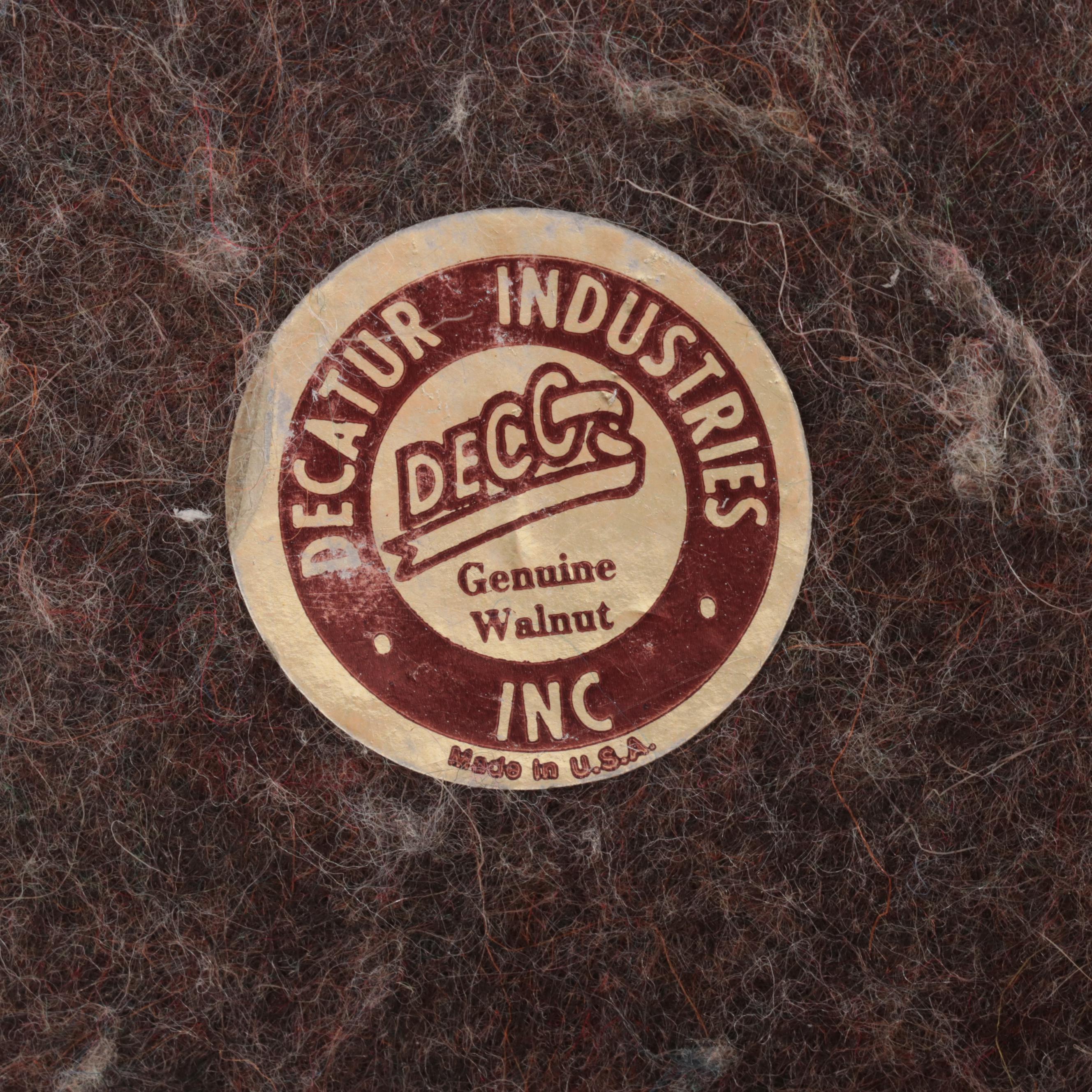 Walnut and Glass Humidors, Ashtray and Calabash Pipe