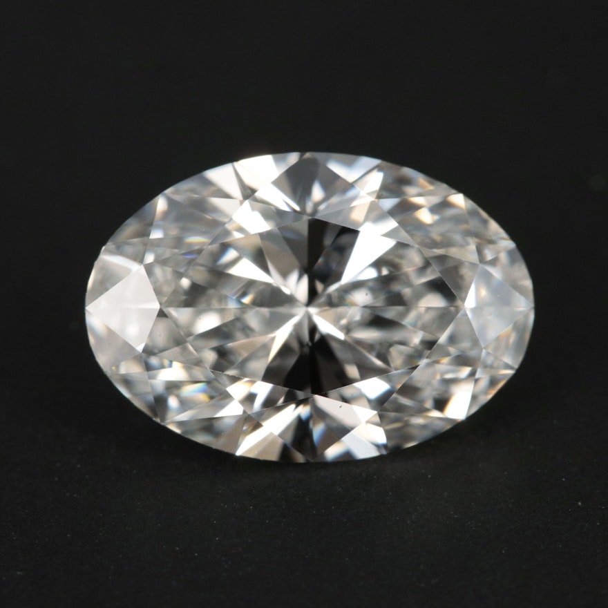 Loose 2.18 CT Lab Grown Diamond with IGI Report