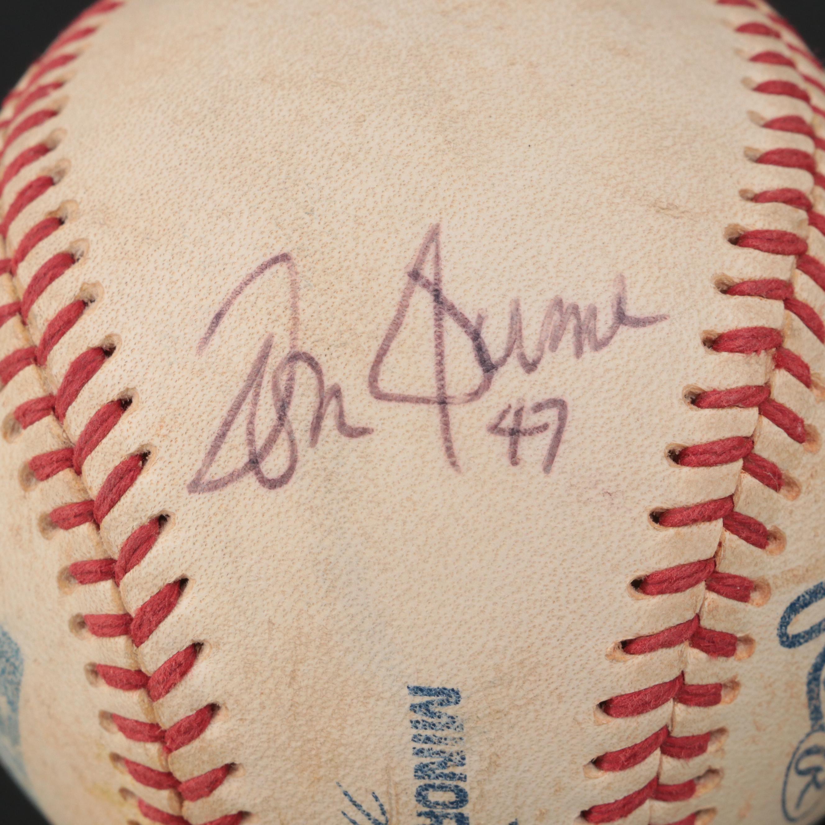 Chris Sabo, Ken Griffey Sr., George Grande, More Reds Signed Rawlings Baseball