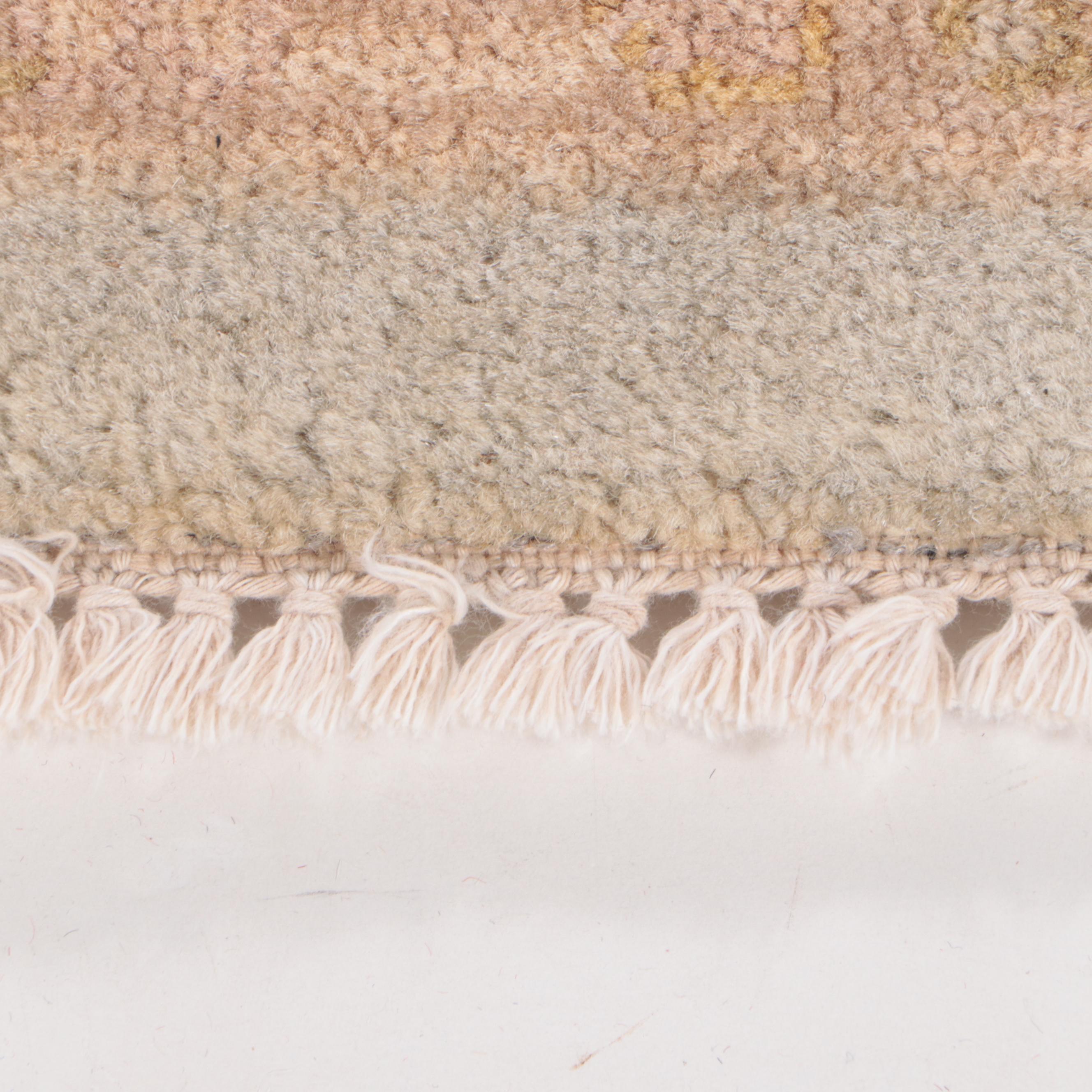 4'2 x 6'2 Hand-Knotted Ethan Allen Pakistani Peshawar Style Area Rug