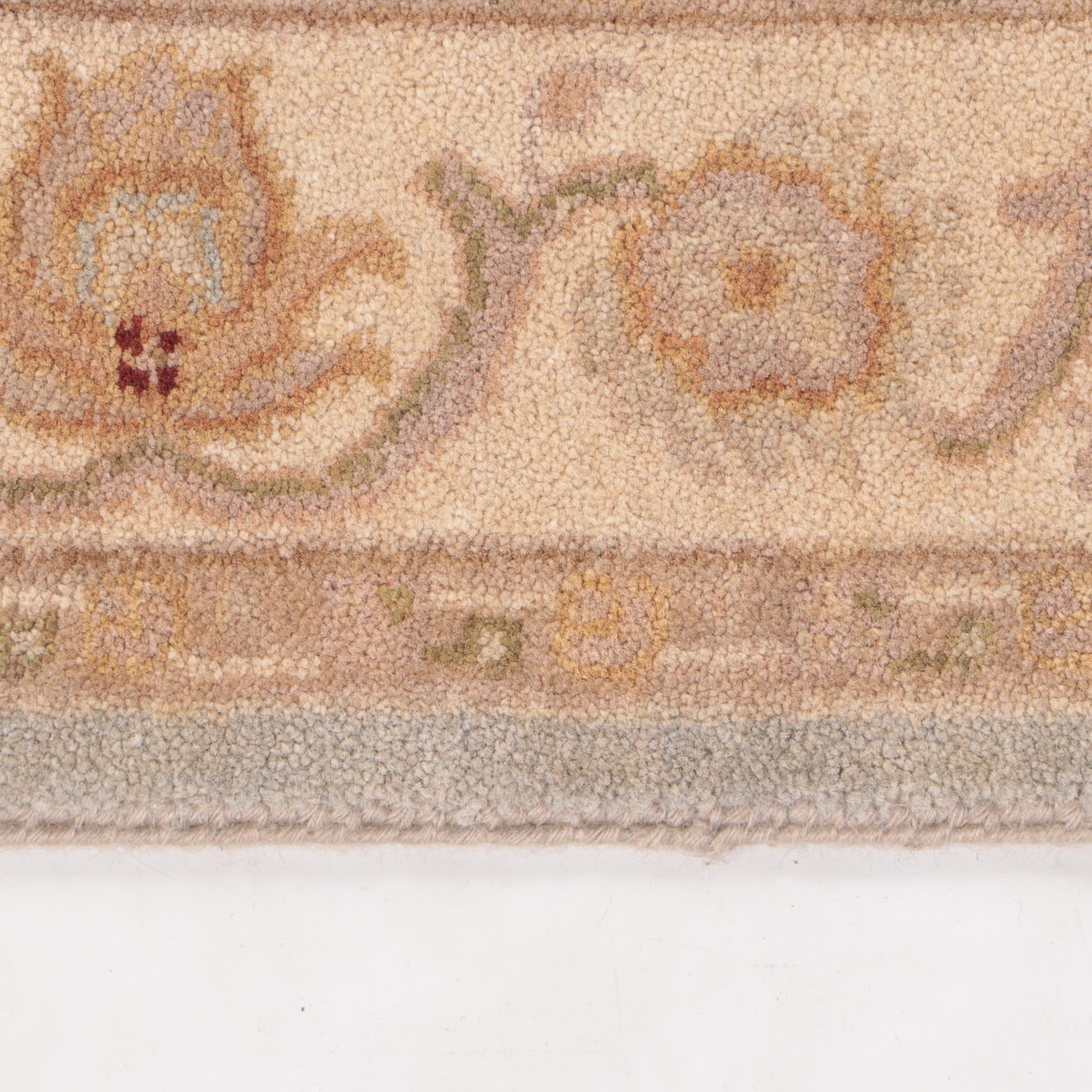 4'2 x 6'2 Hand-Knotted Ethan Allen Pakistani Peshawar Style Area Rug