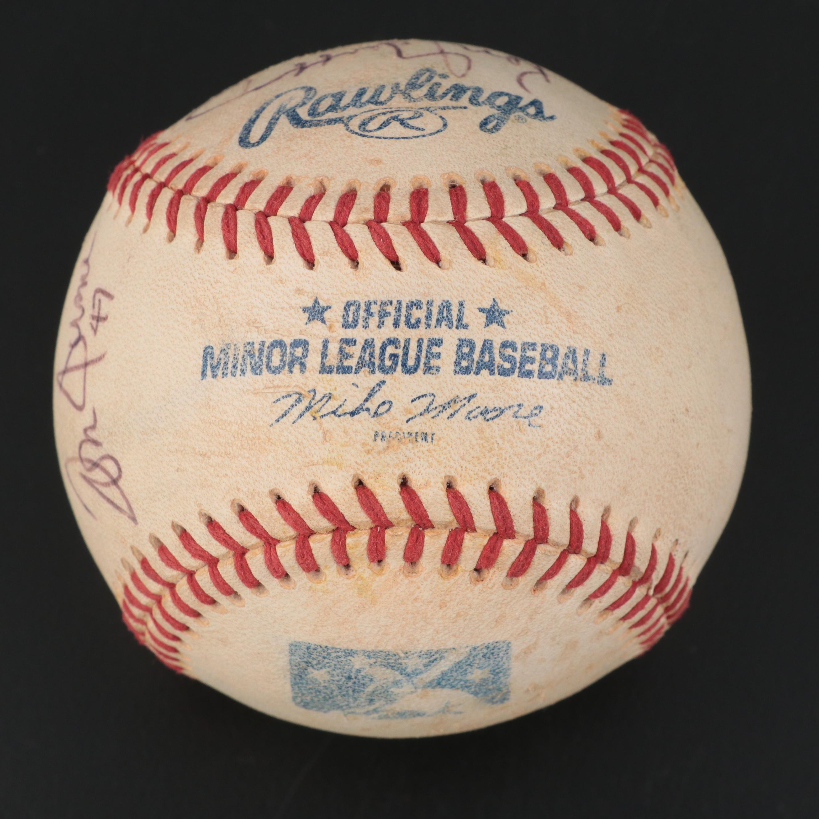 Chris Sabo, Ken Griffey Sr., George Grande, More Reds Signed Rawlings Baseball