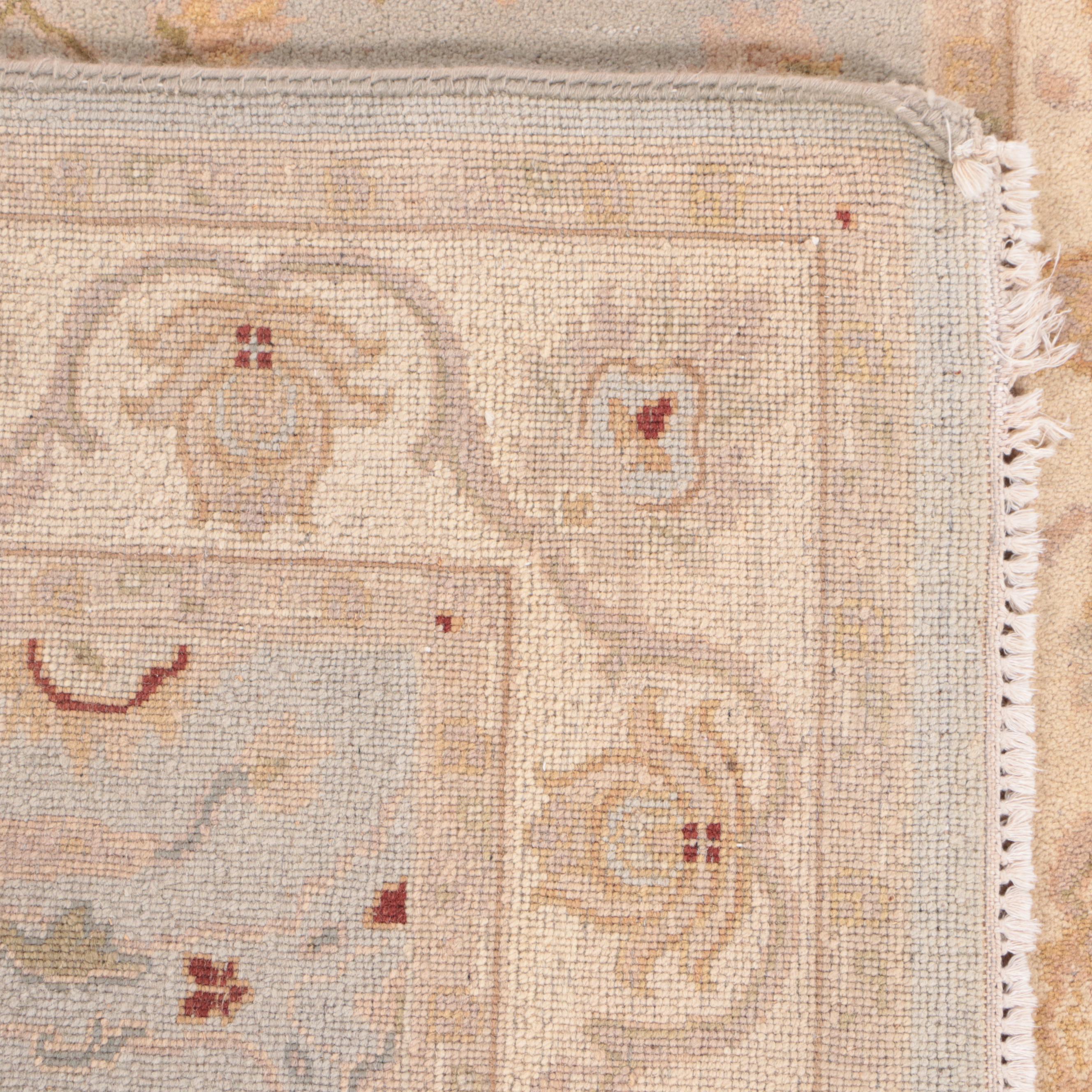 4'2 x 6'2 Hand-Knotted Ethan Allen Pakistani Peshawar Style Area Rug