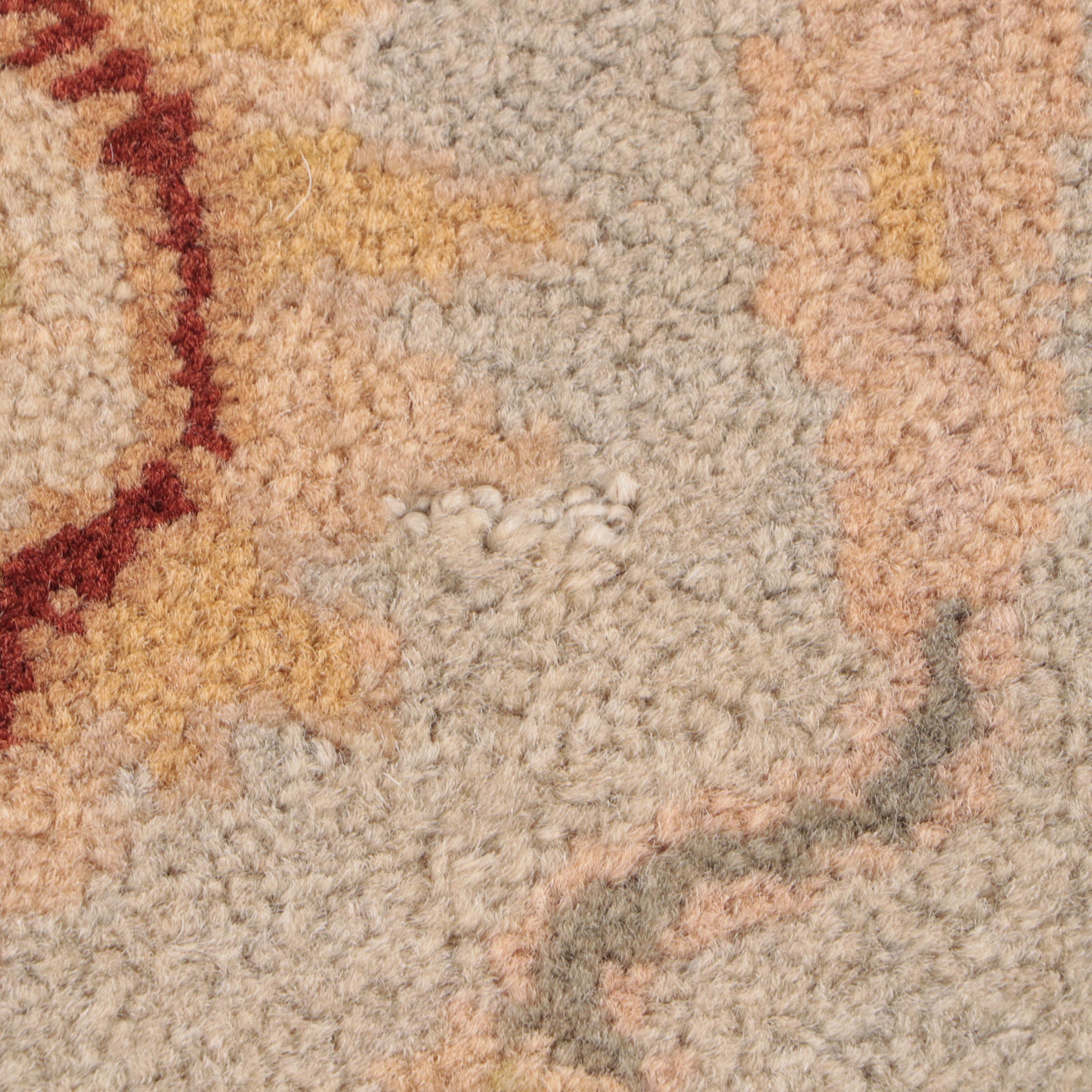 4'2 x 6'2 Hand-Knotted Ethan Allen Pakistani Peshawar Style Area Rug