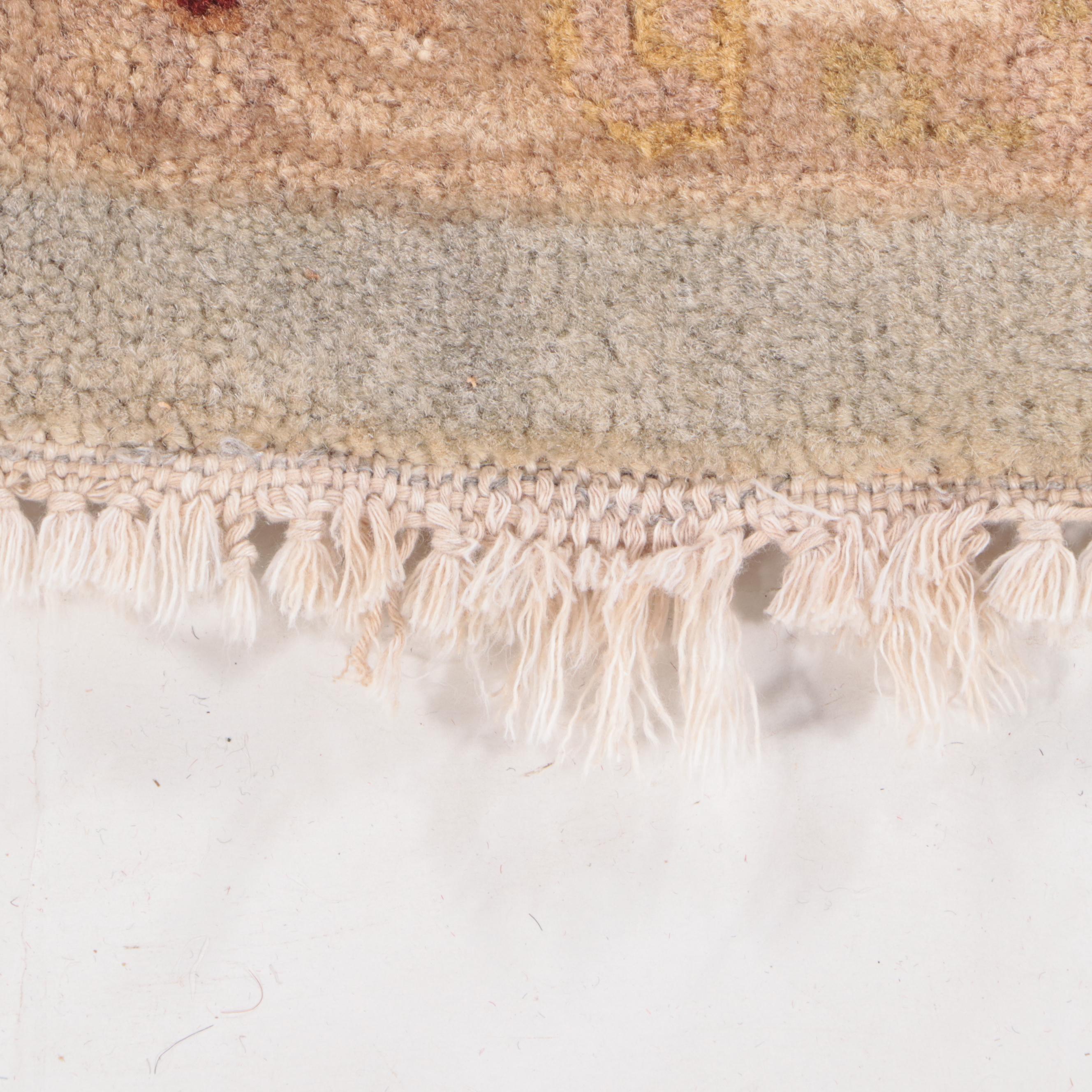 4'2 x 6'2 Hand-Knotted Ethan Allen Pakistani Peshawar Style Area Rug