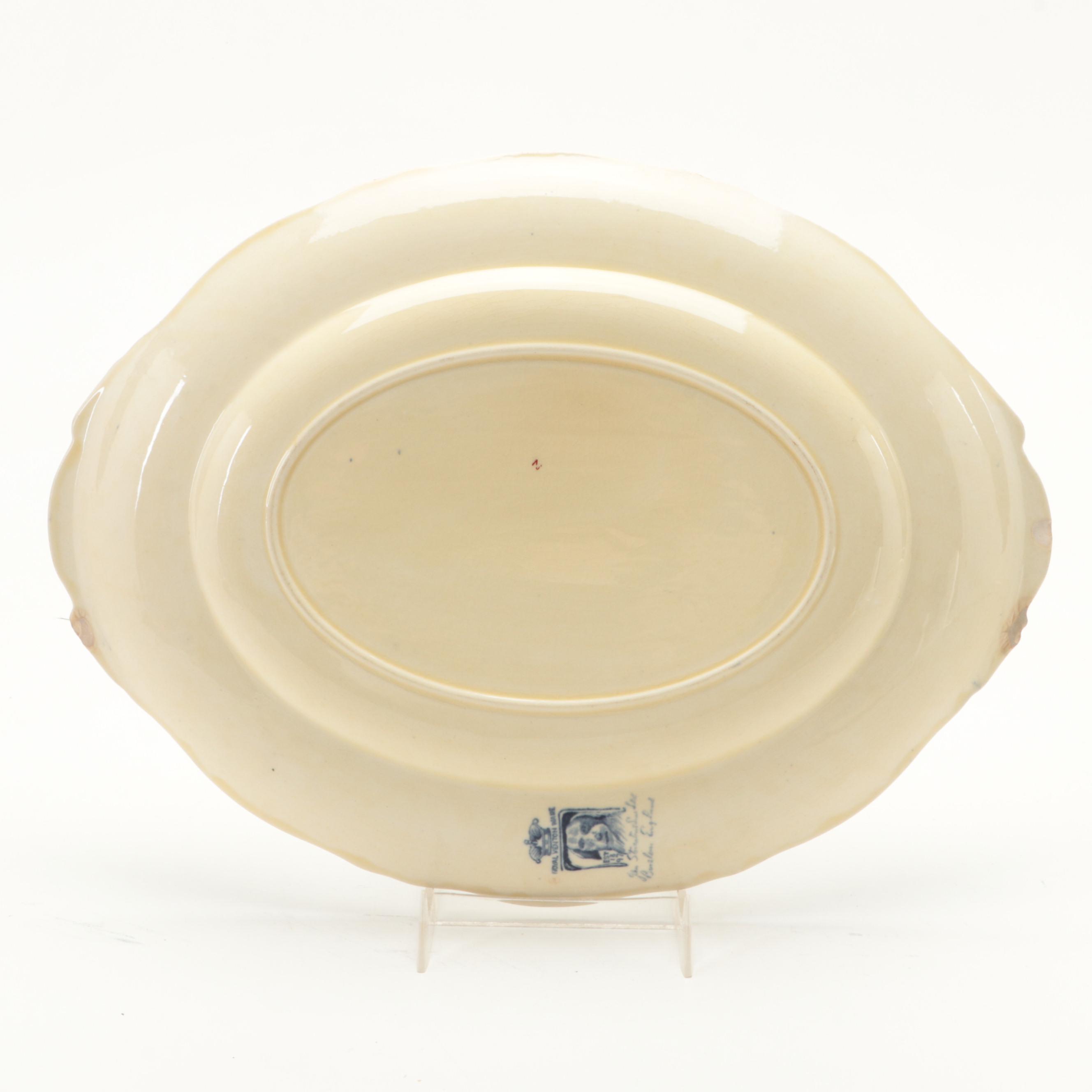 John Steventon & Sons English Transferware Hunting Scene Ironstone Dinnerware