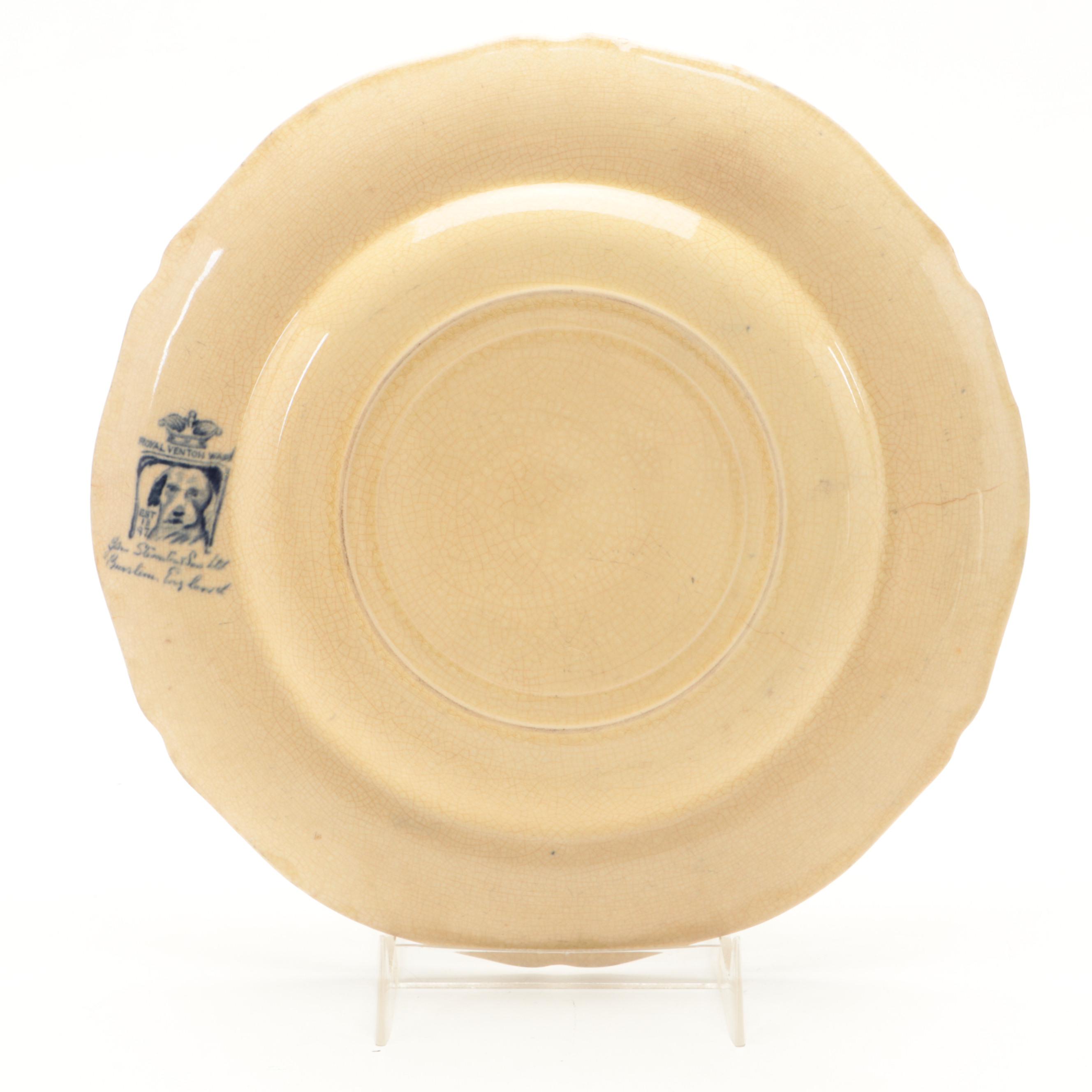 John Steventon & Sons English Transferware Hunting Scene Ironstone Dinnerware