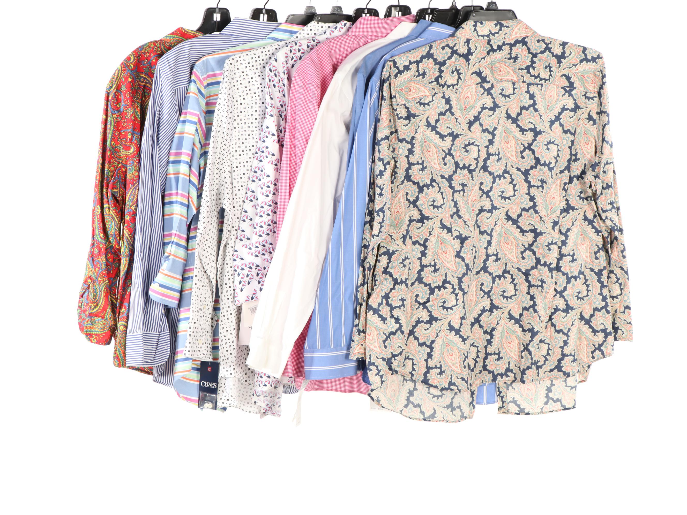Lauren Ralph Lauren, Chaps, Eddie Bauer, and More Button-Up Shirts