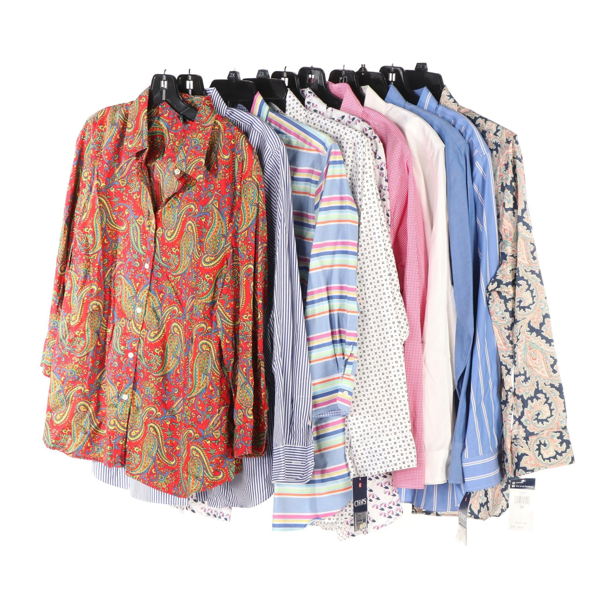 Lauren Ralph Lauren, Chaps, Eddie Bauer, and More Button-Up Shirts