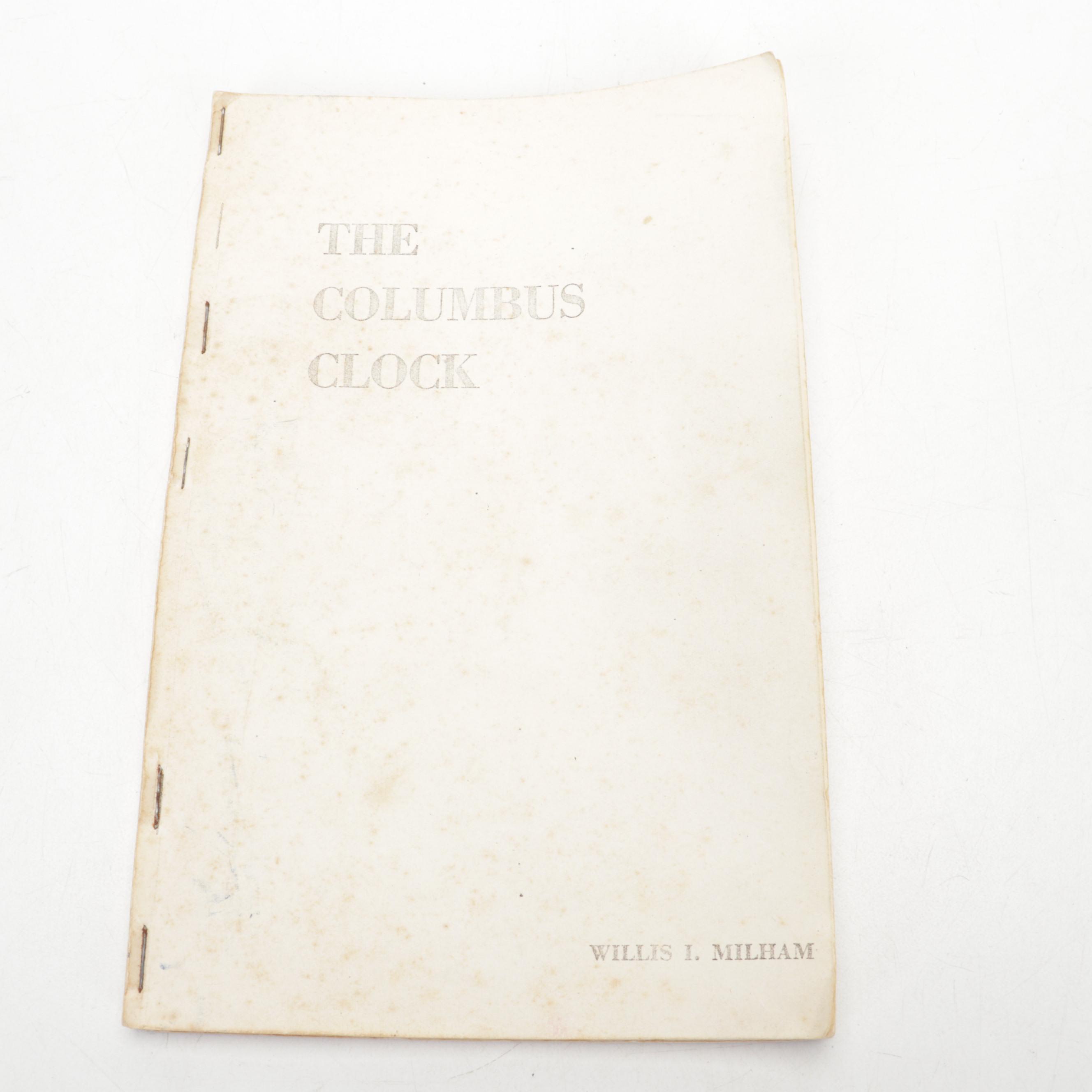 Handlan Railroad Lantern, Columbian Exposition Columbus Wall Clock and More