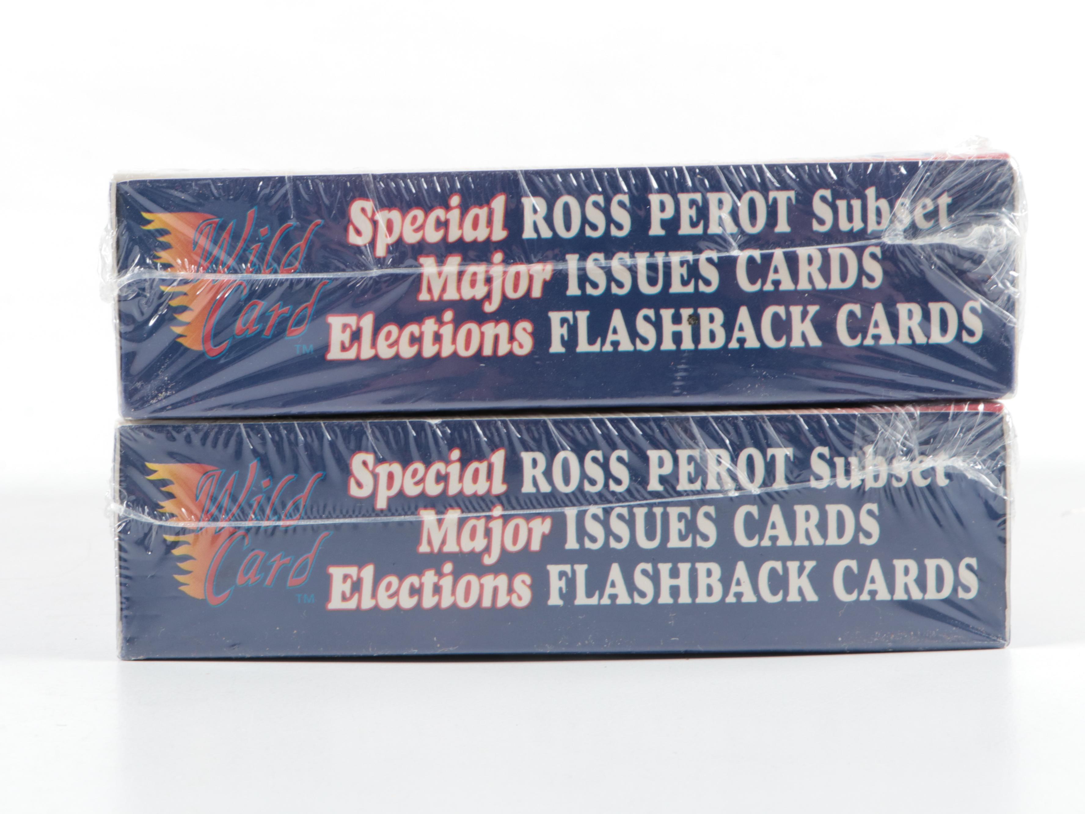 Wild Card Decision '92 Presidential Election Trading Cards Sealed Hobby Boxes