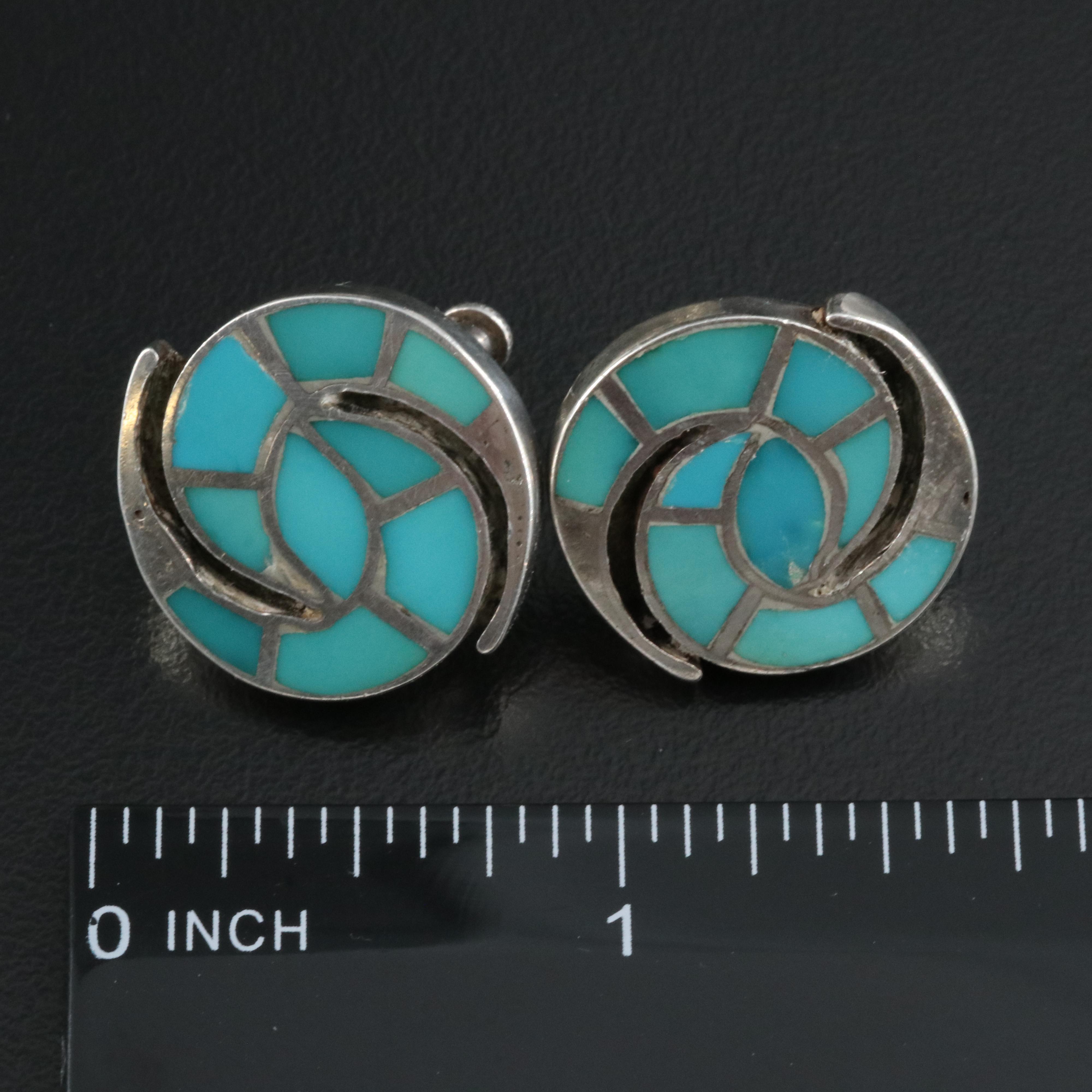 950 and Sterling Grouping Including Turquoise, Coral and Faux Turquoise