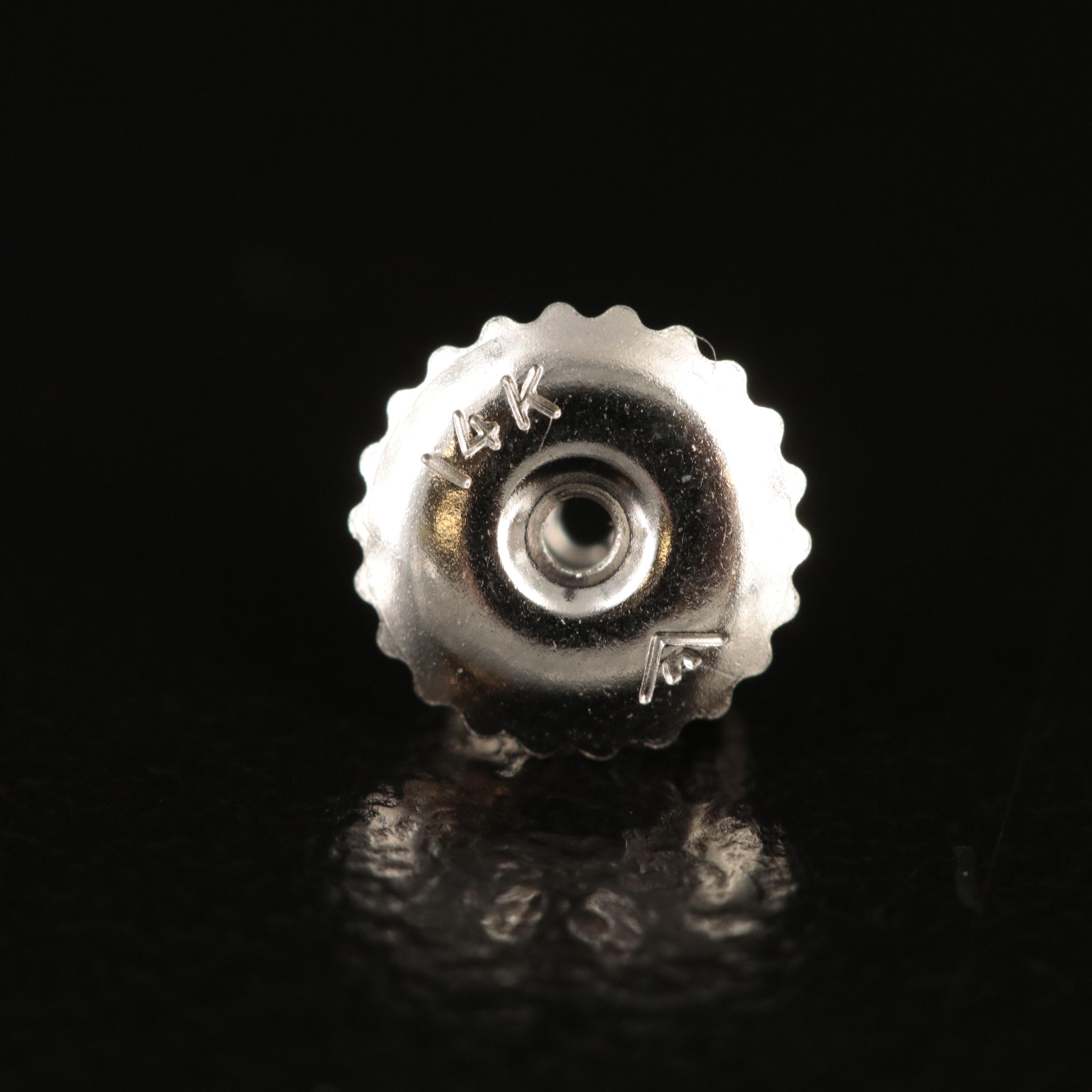 14K 3.25 CTW Lab Grown Diamond Stud Earrings