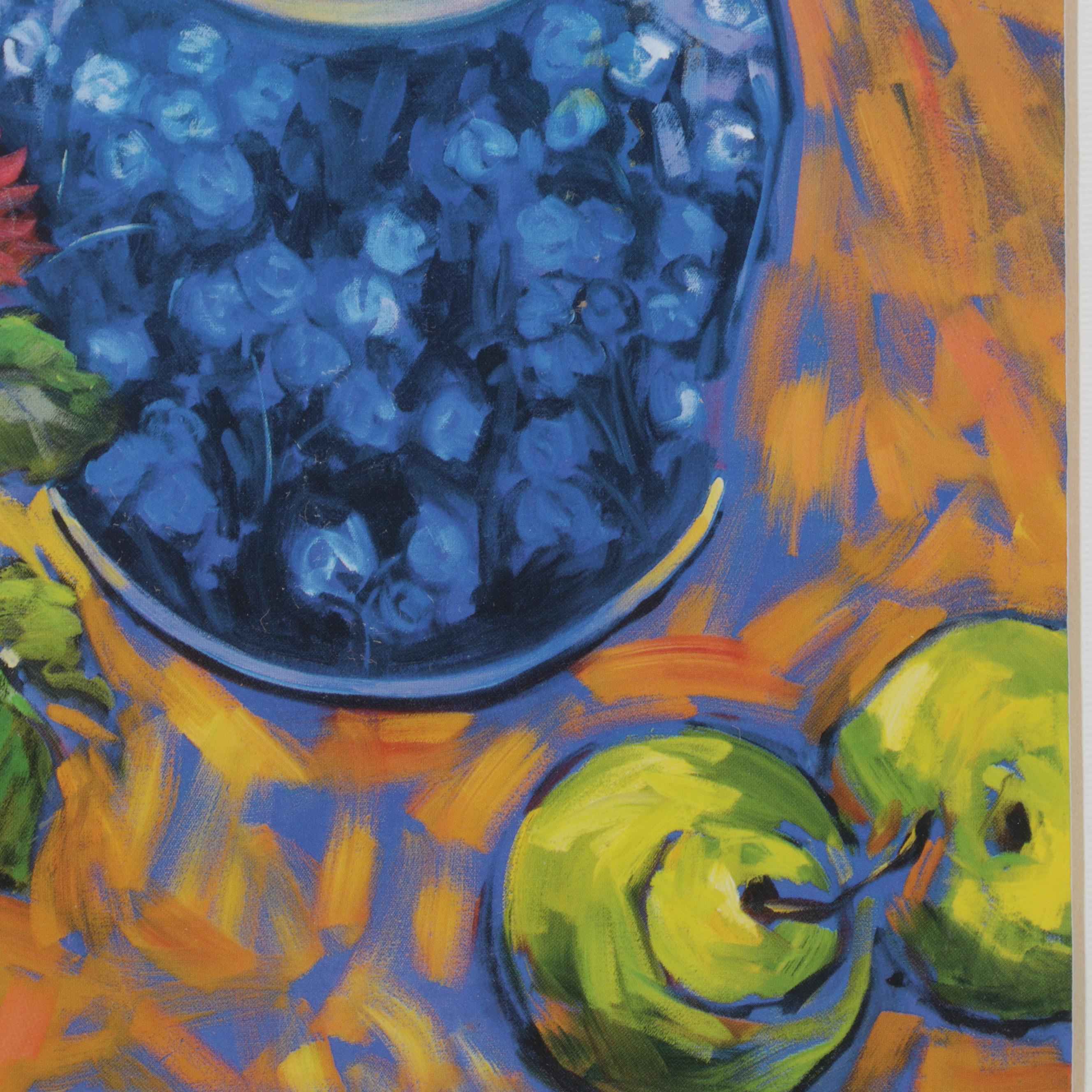 Floral Still Life Giclée After Jae Dougall, 21st Century
