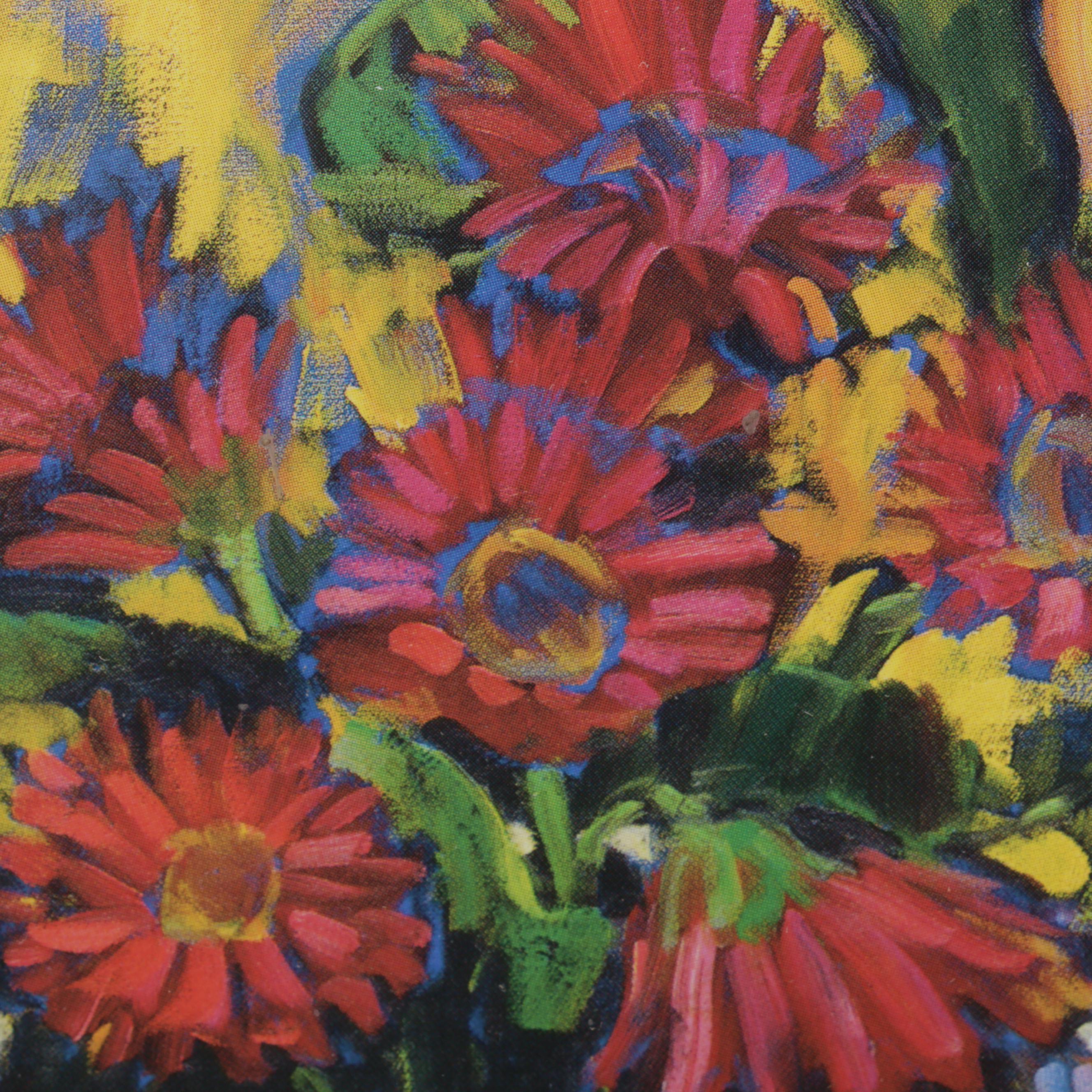 Floral Still Life Giclée After Jae Dougall, 21st Century