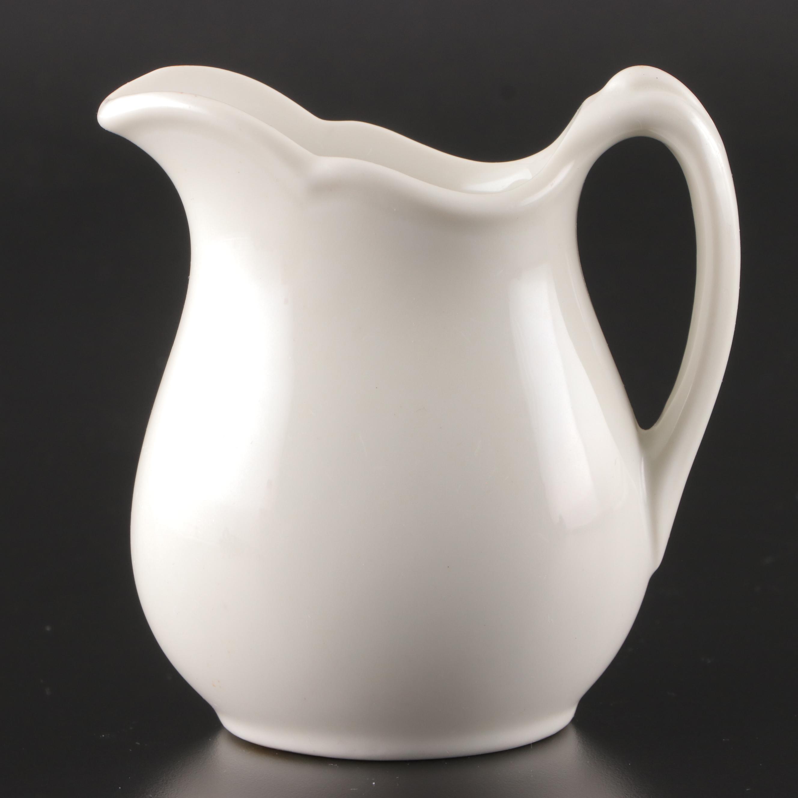 Syracuse China Ceramic Pitchers, Mid-20th Century