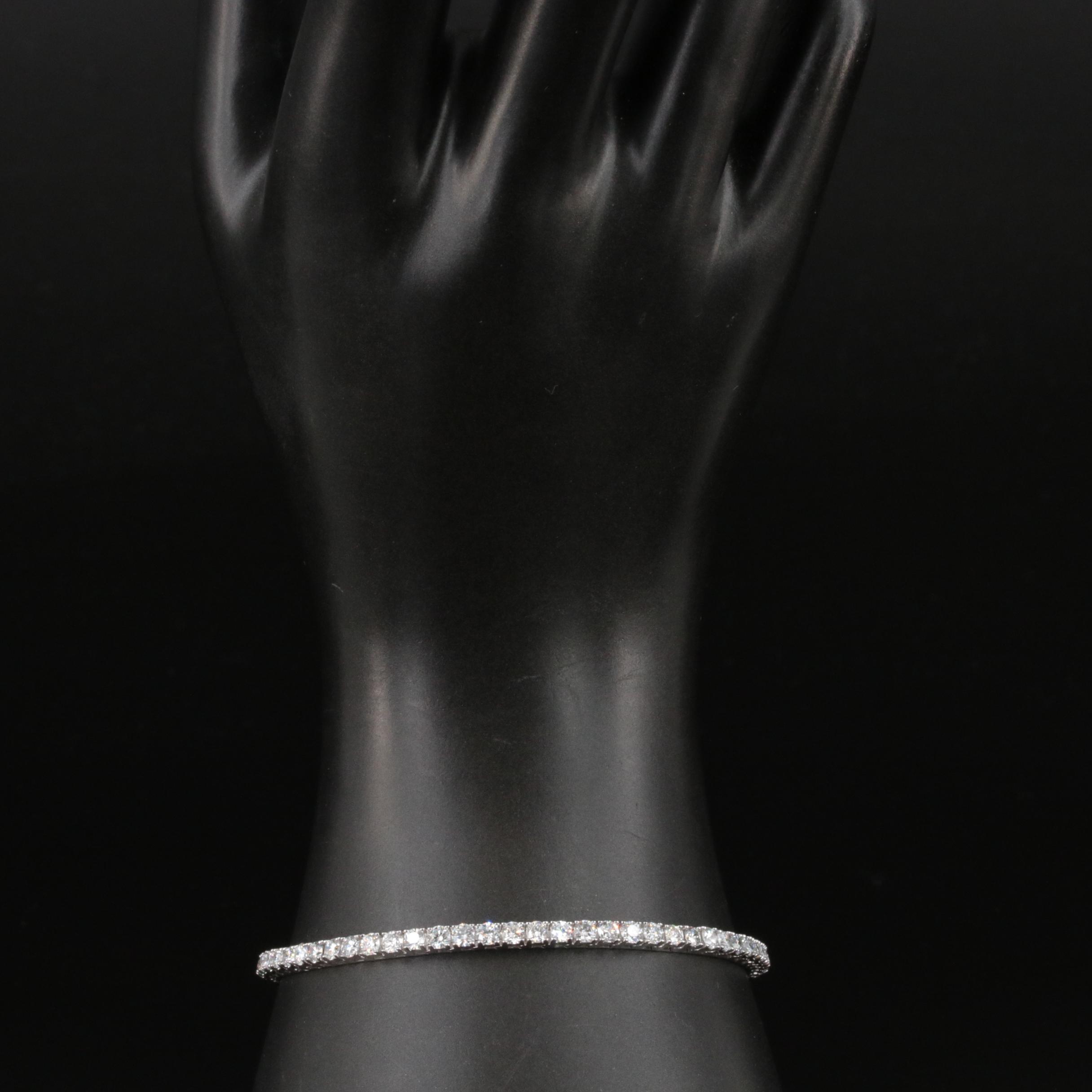 14K 5.00 CTW Lab Grown Diamond Bracelet