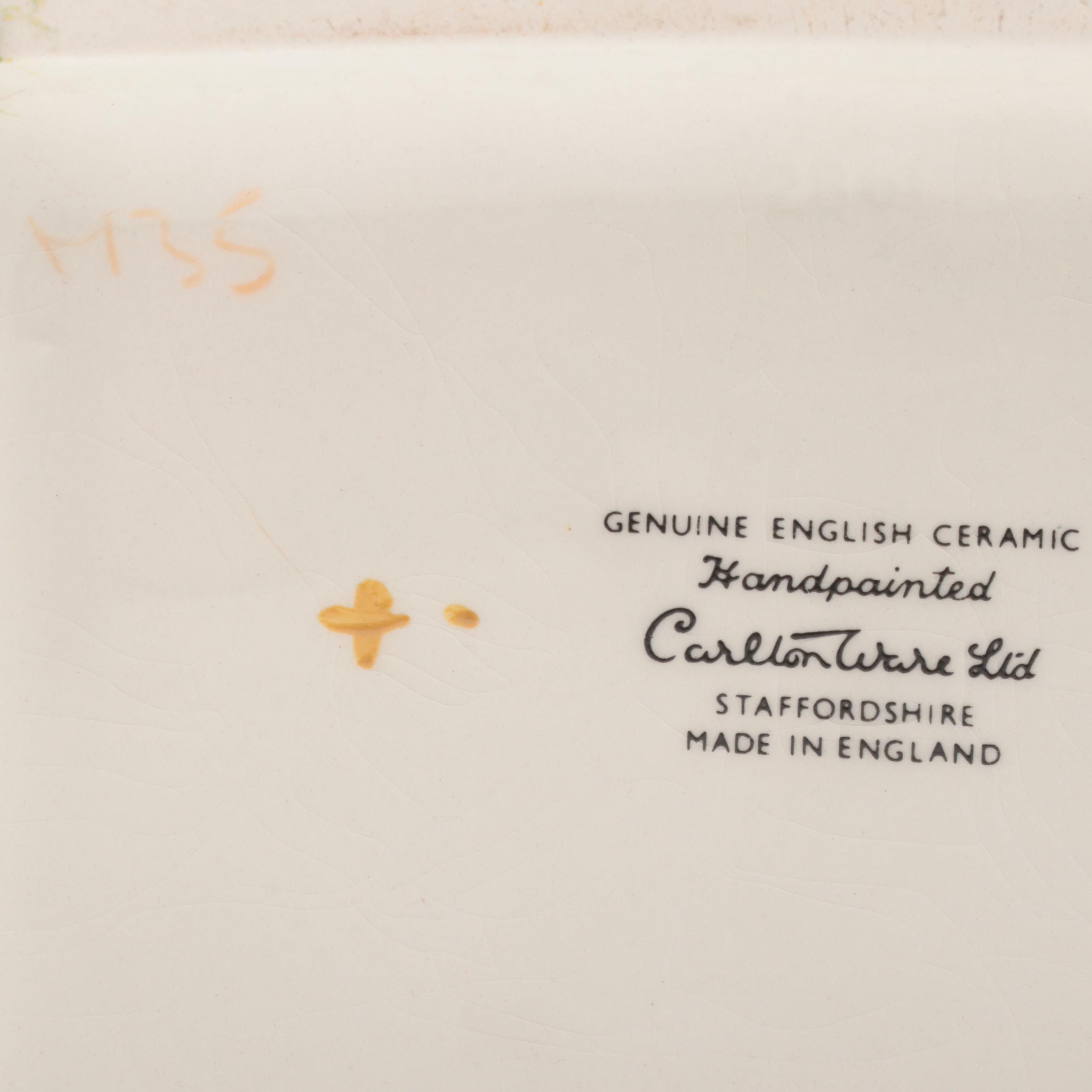 Carlton Ware Beefeater and Other Figural Decanter