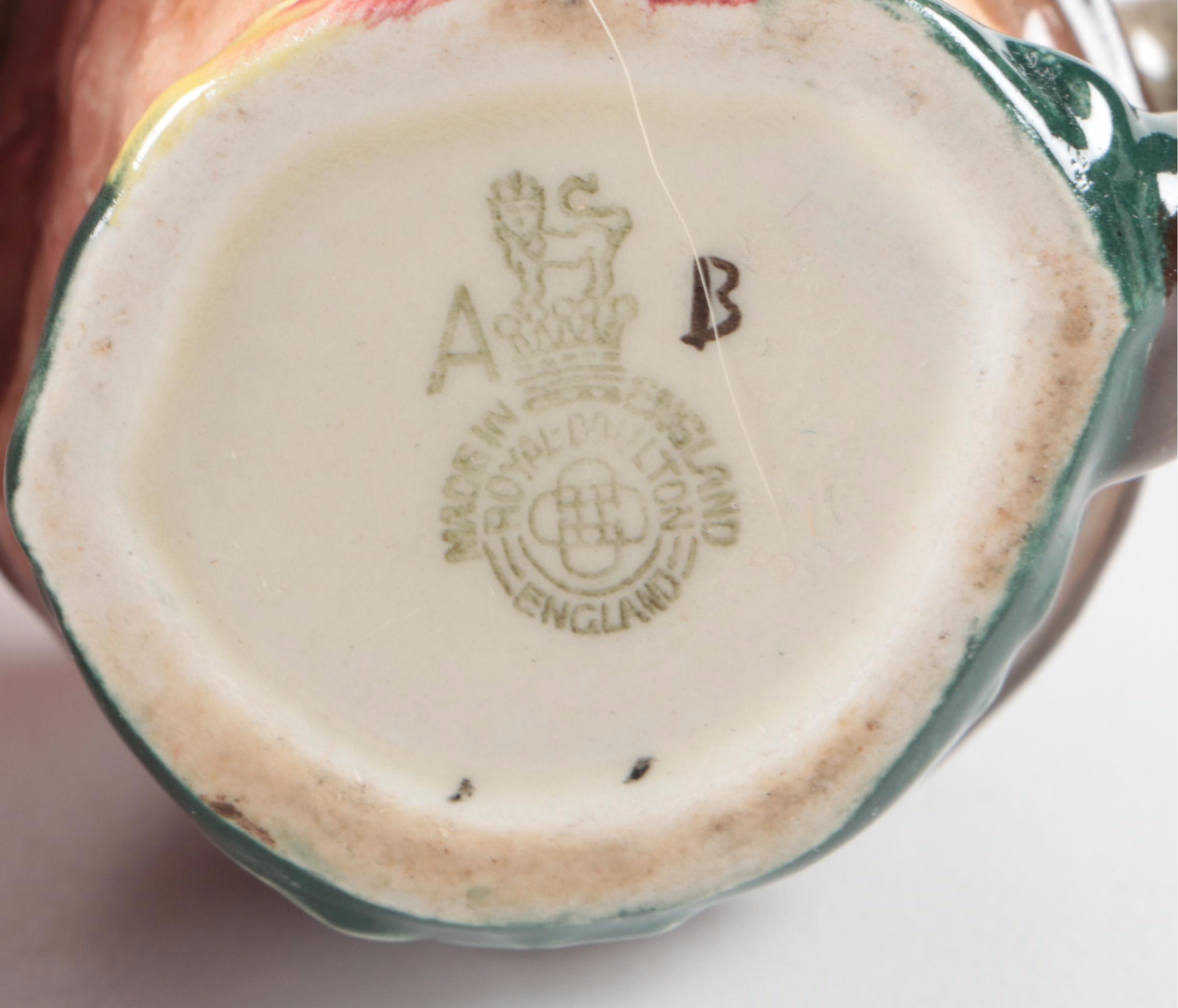 Royal Doulton "Neptune," "Beefeater," and "John Peel" Character Mugs