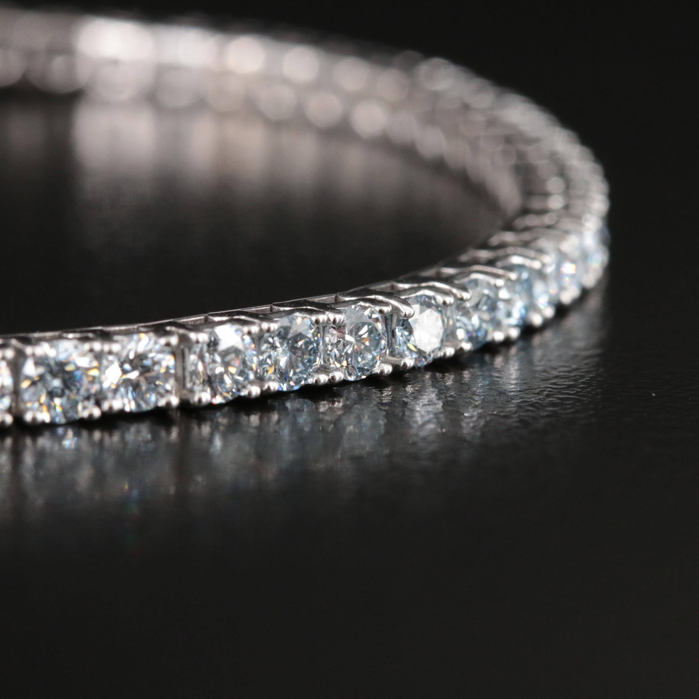 14K 5.00 CTW Lab Grown Diamond Bracelet