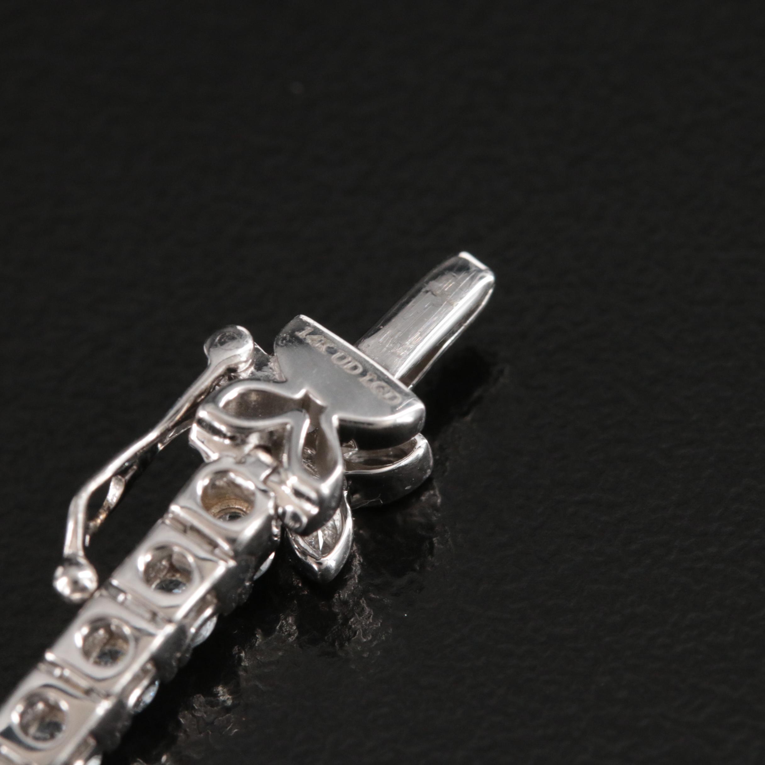 14K 5.00 CTW Lab Grown Diamond Bracelet