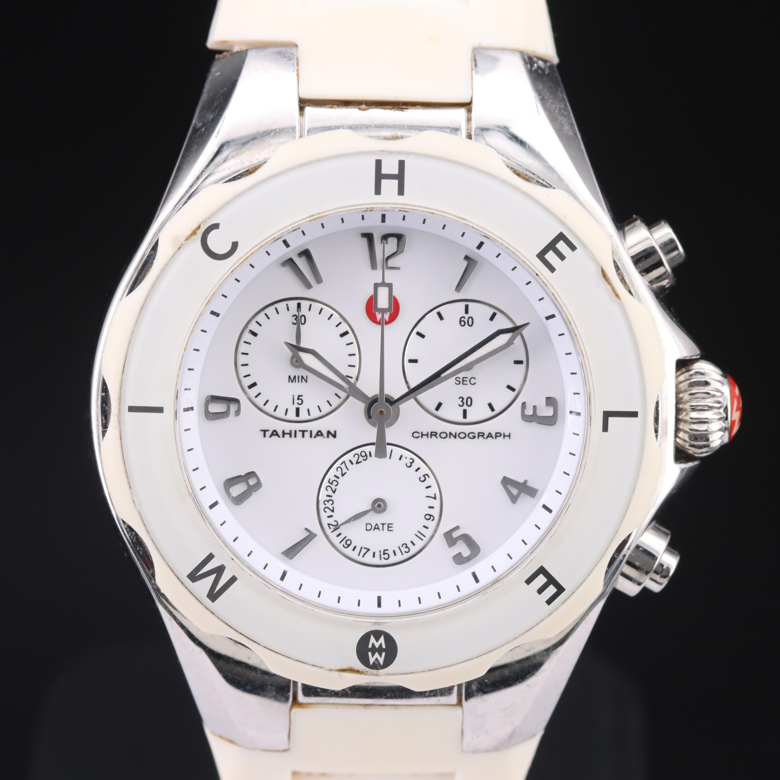 Michele Tahitian Chronograph Watch