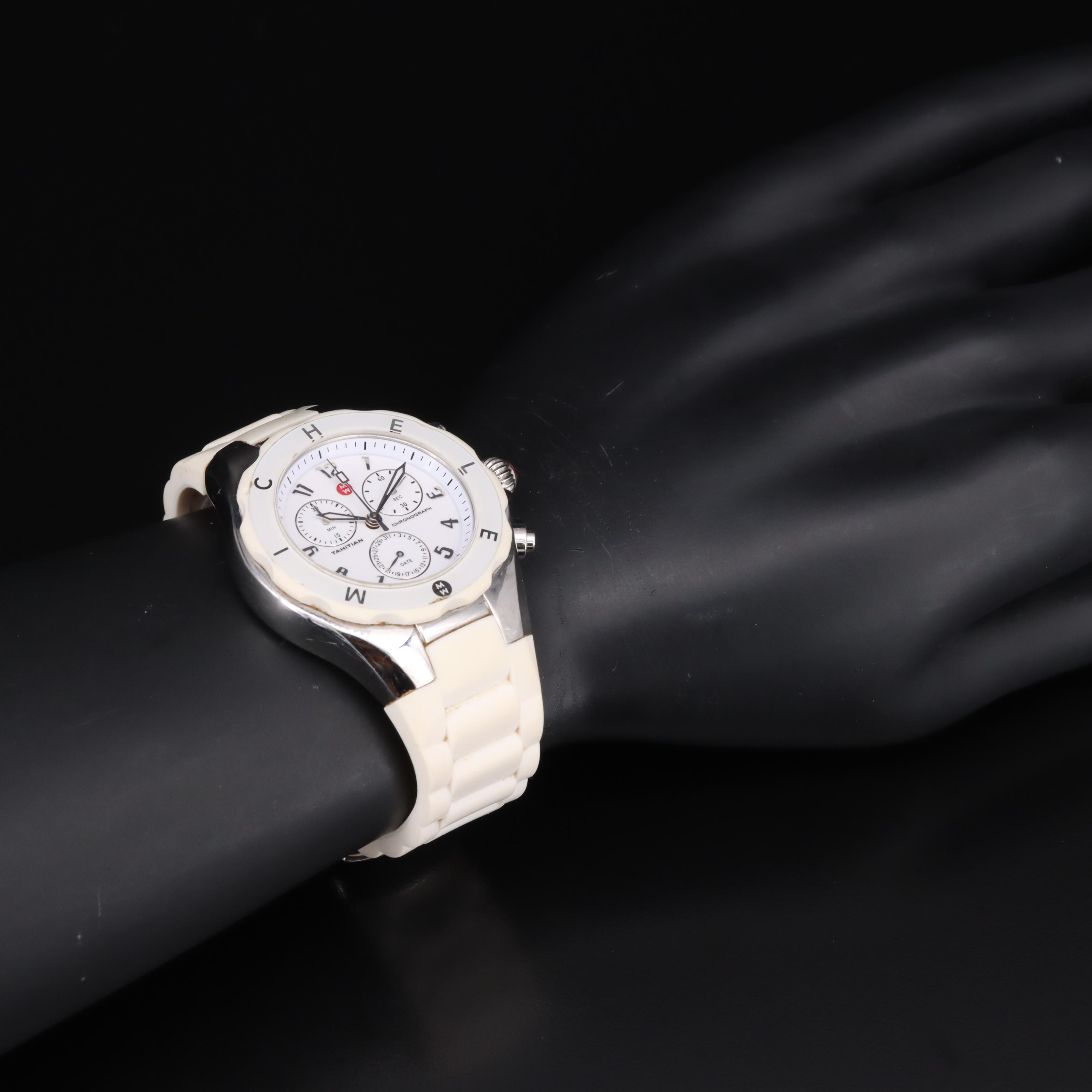 Michele Tahitian Chronograph Watch