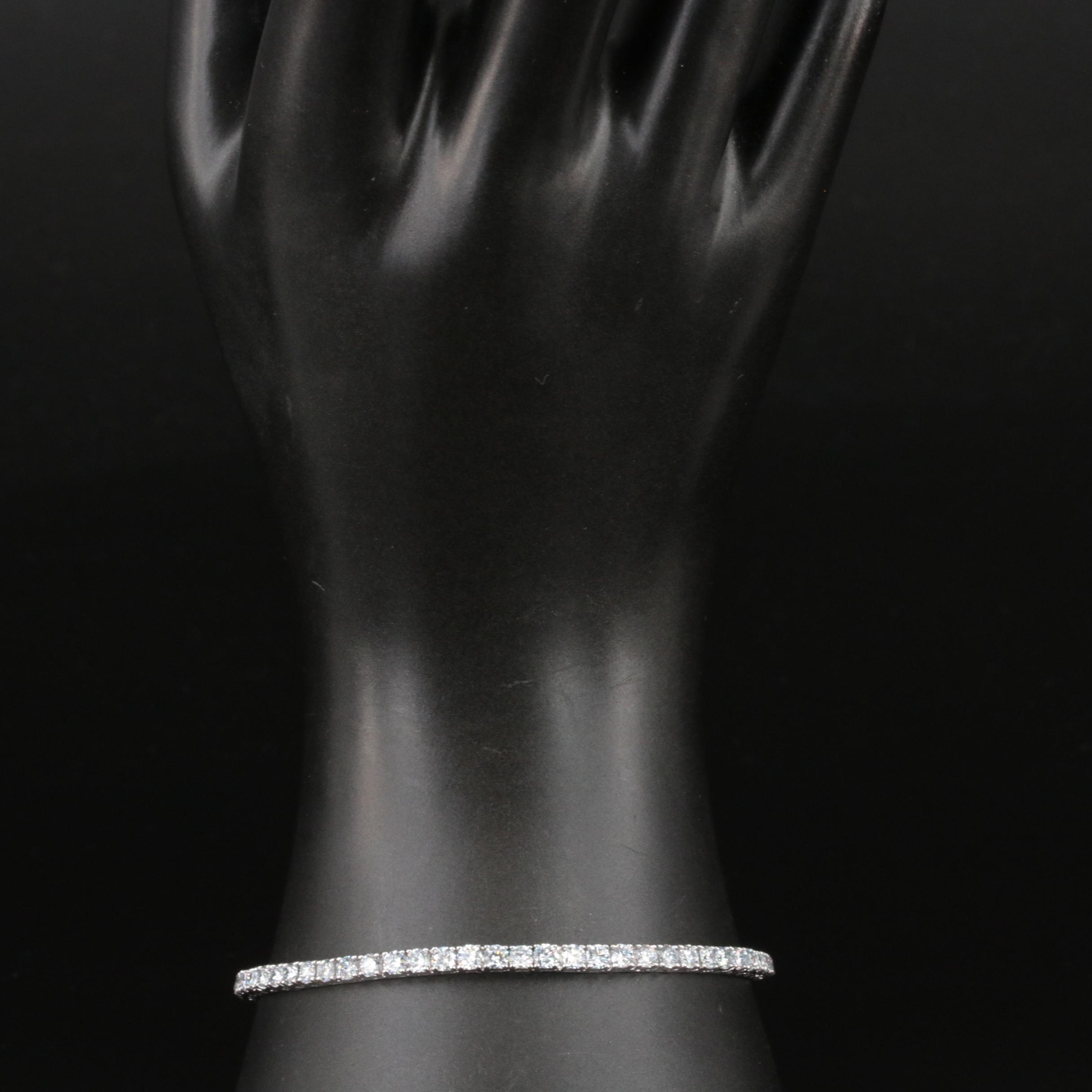 14K 5.00 CTW Lab Grown Diamond Bracelet