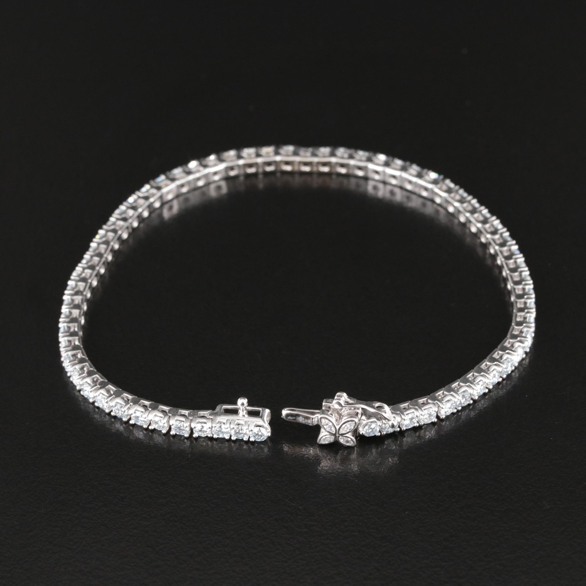14K 5.00 CTW Lab Grown Diamond Bracelet