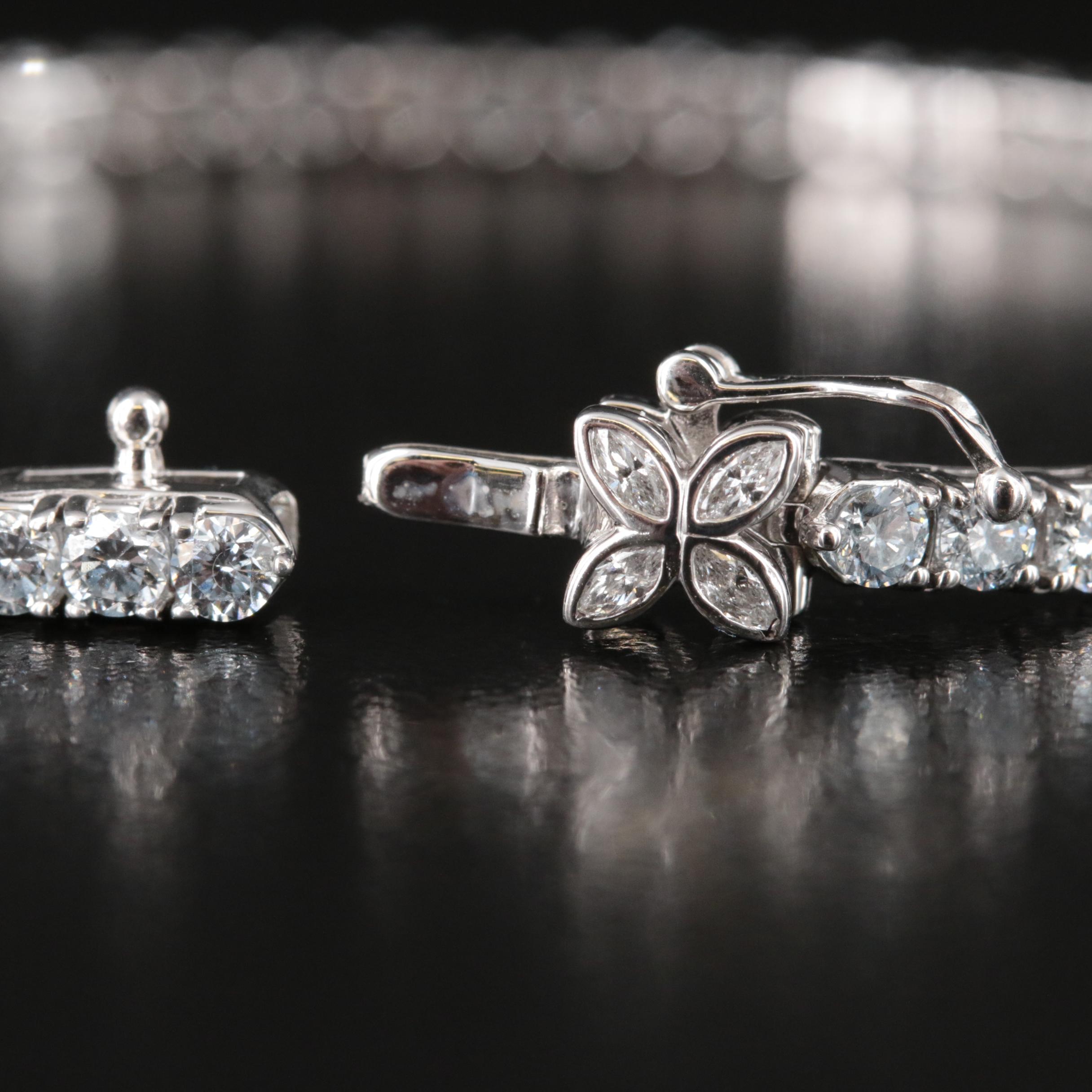 14K 5.00 CTW Lab Grown Diamond Bracelet