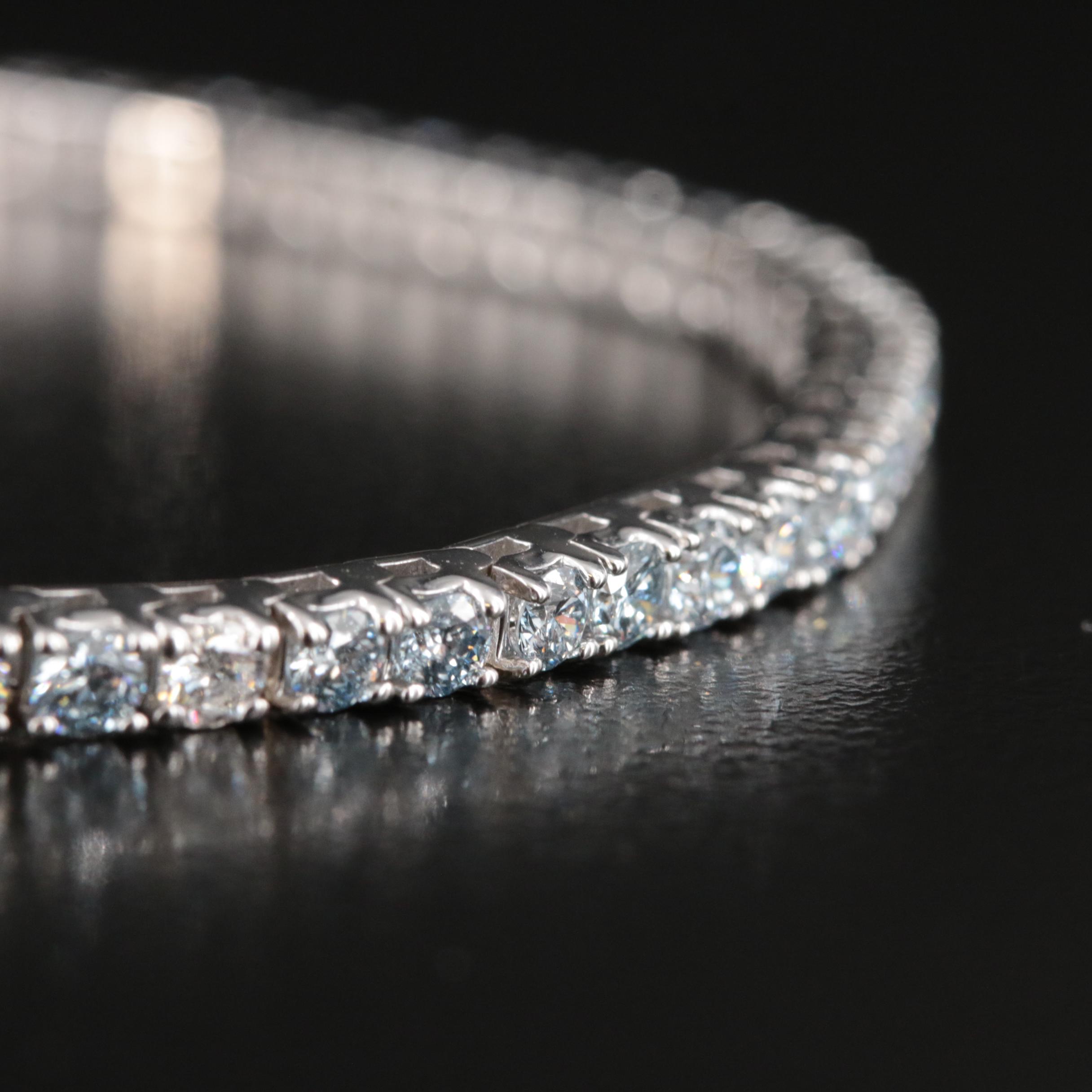 14K 5.00 CTW Lab Grown Diamond Bracelet