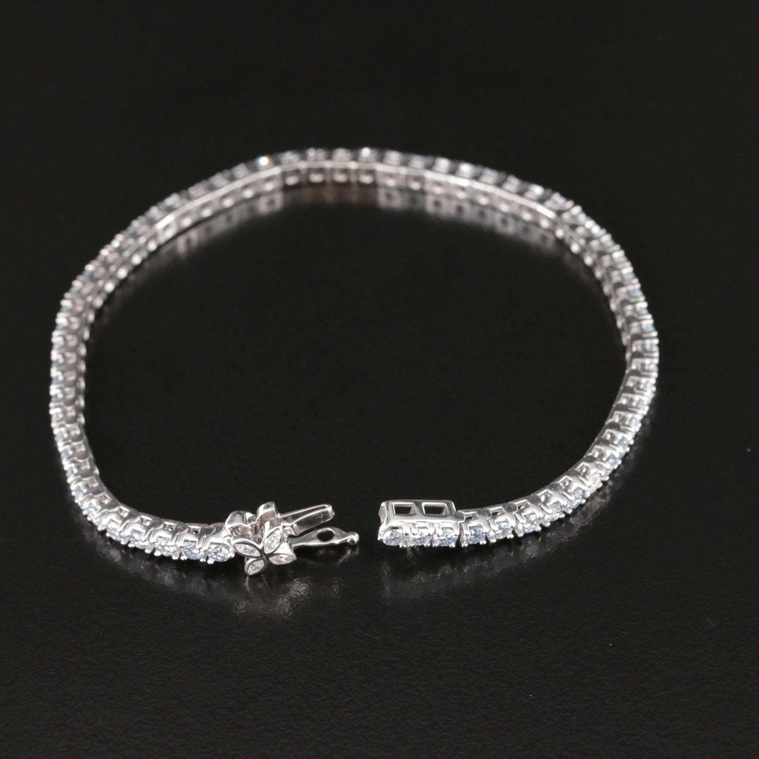 14K 5.00 CTW Lab Grown Diamond Bracelet