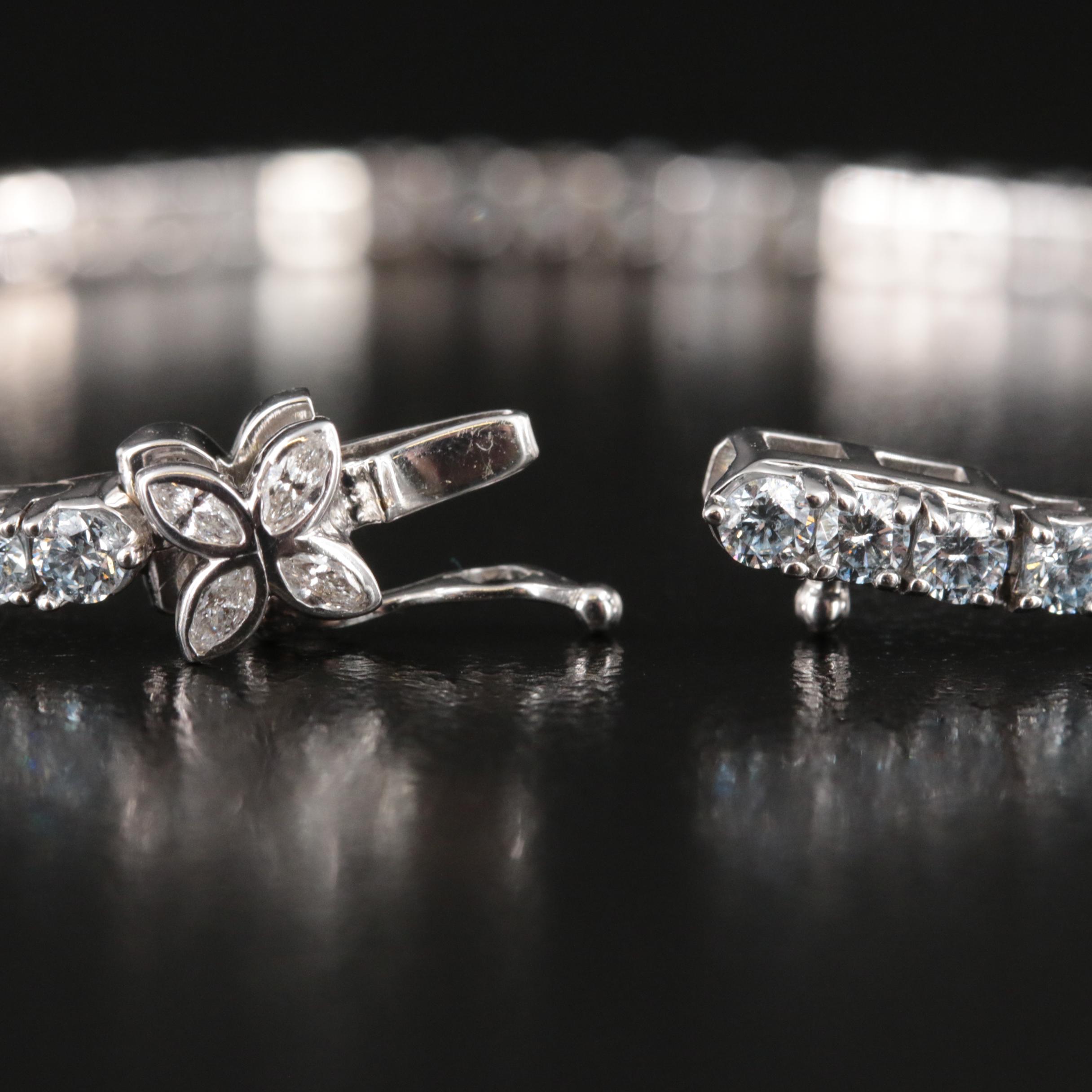 14K 5.00 CTW Lab Grown Diamond Bracelet