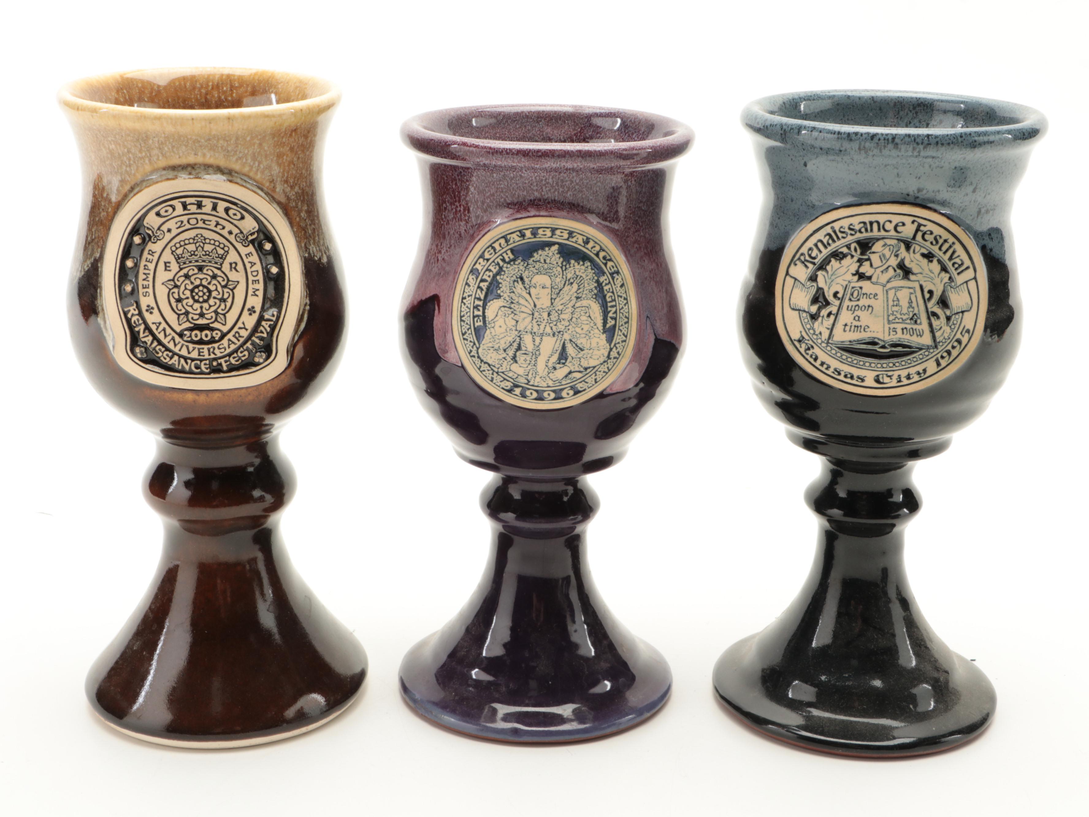 Kansas City, Ohio, and Other Renaissance Festival Goblets