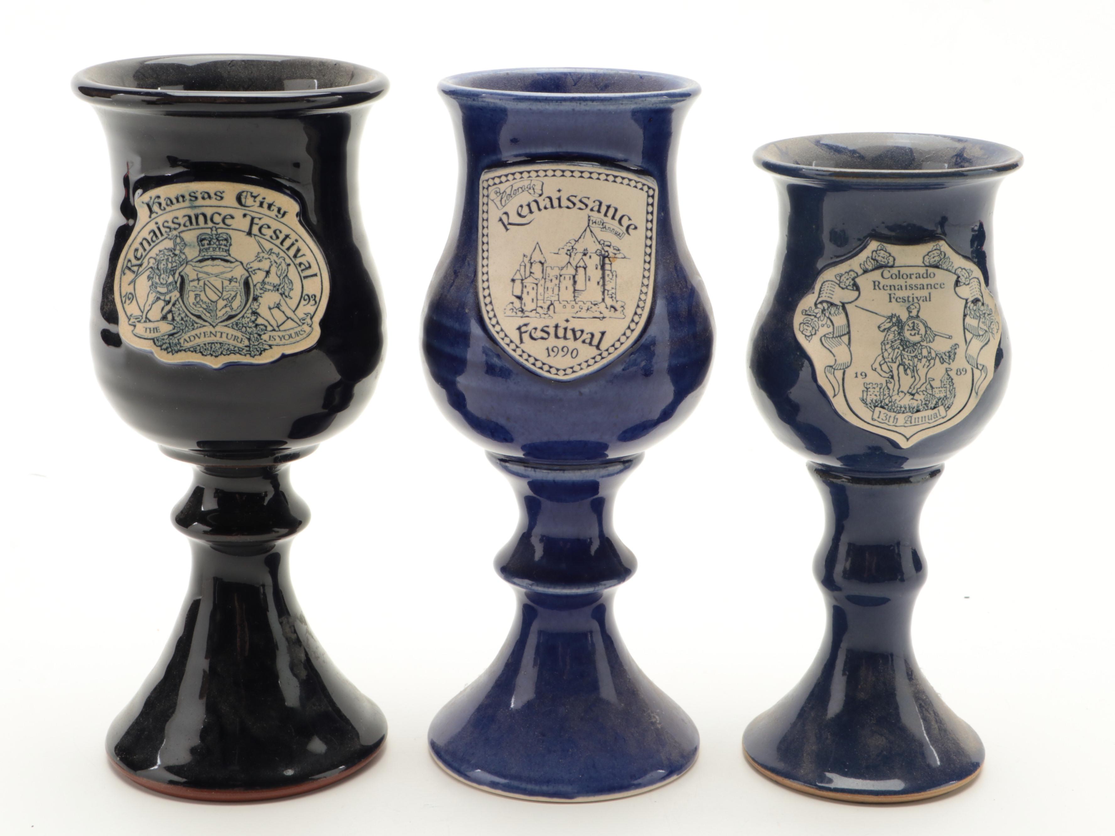 Kansas City, Ohio, and Other Renaissance Festival Goblets