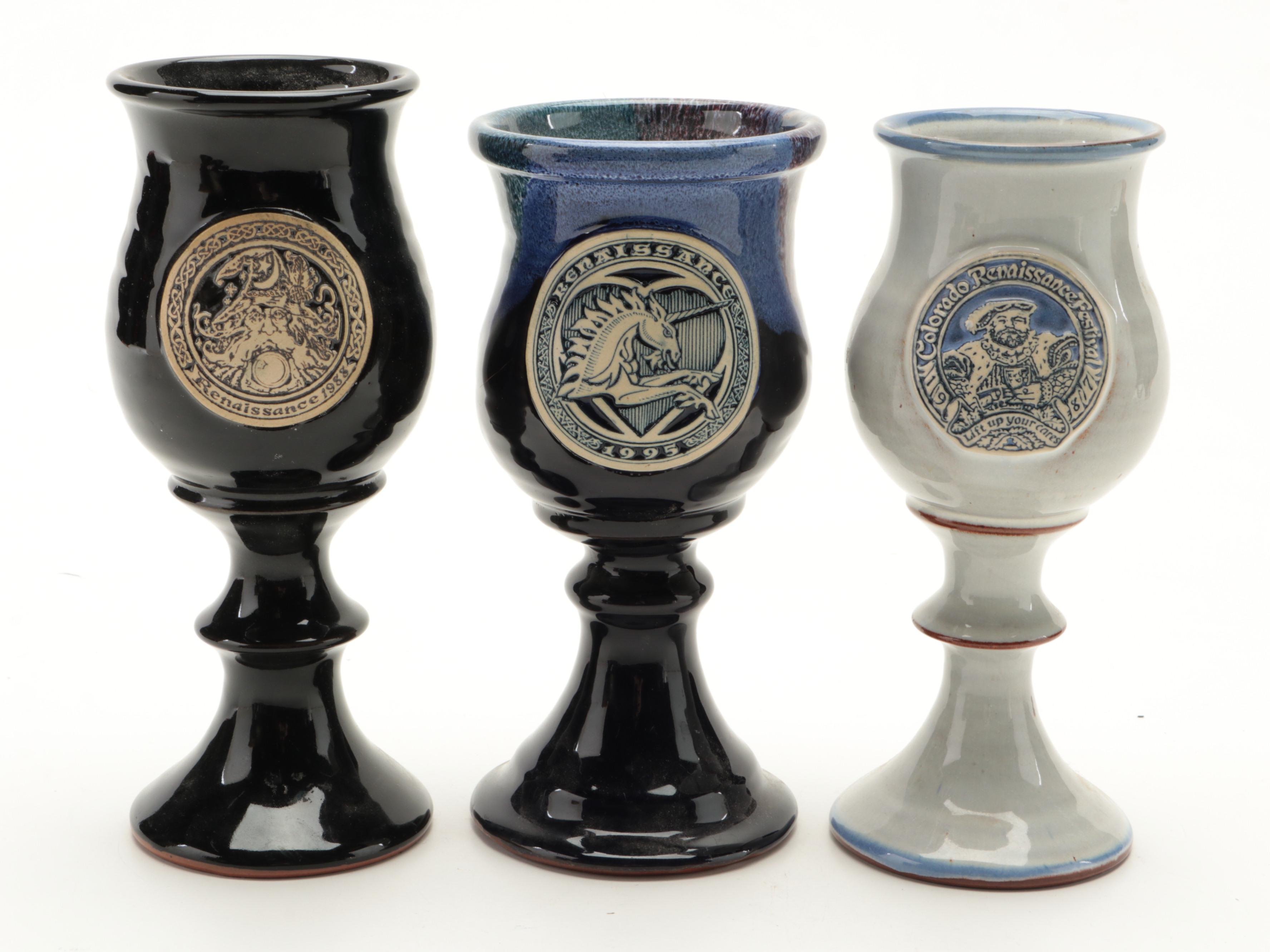 Kansas City, Ohio, and Other Renaissance Festival Goblets