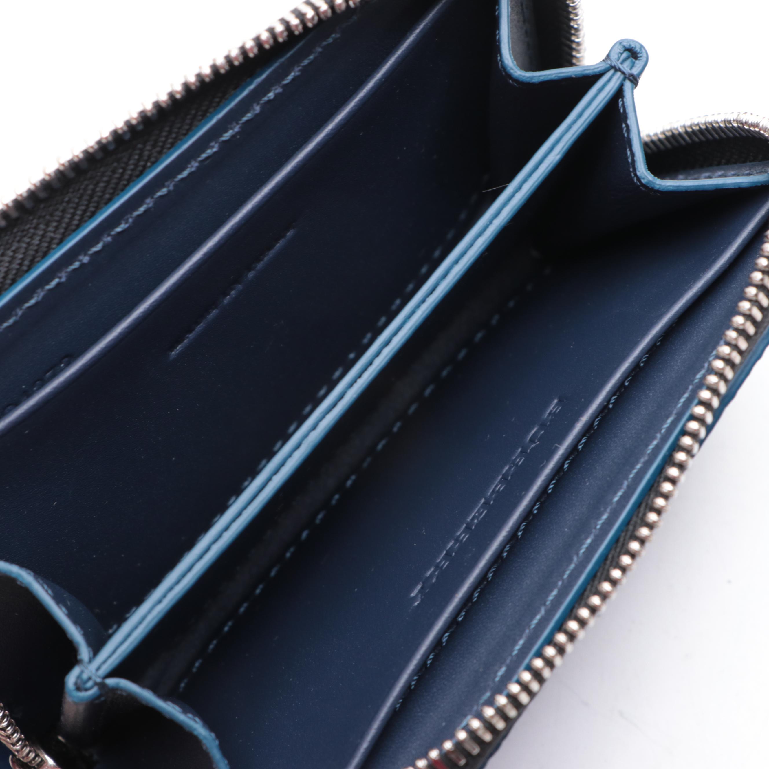 Burberry Card Case with Chain in Grain Leather