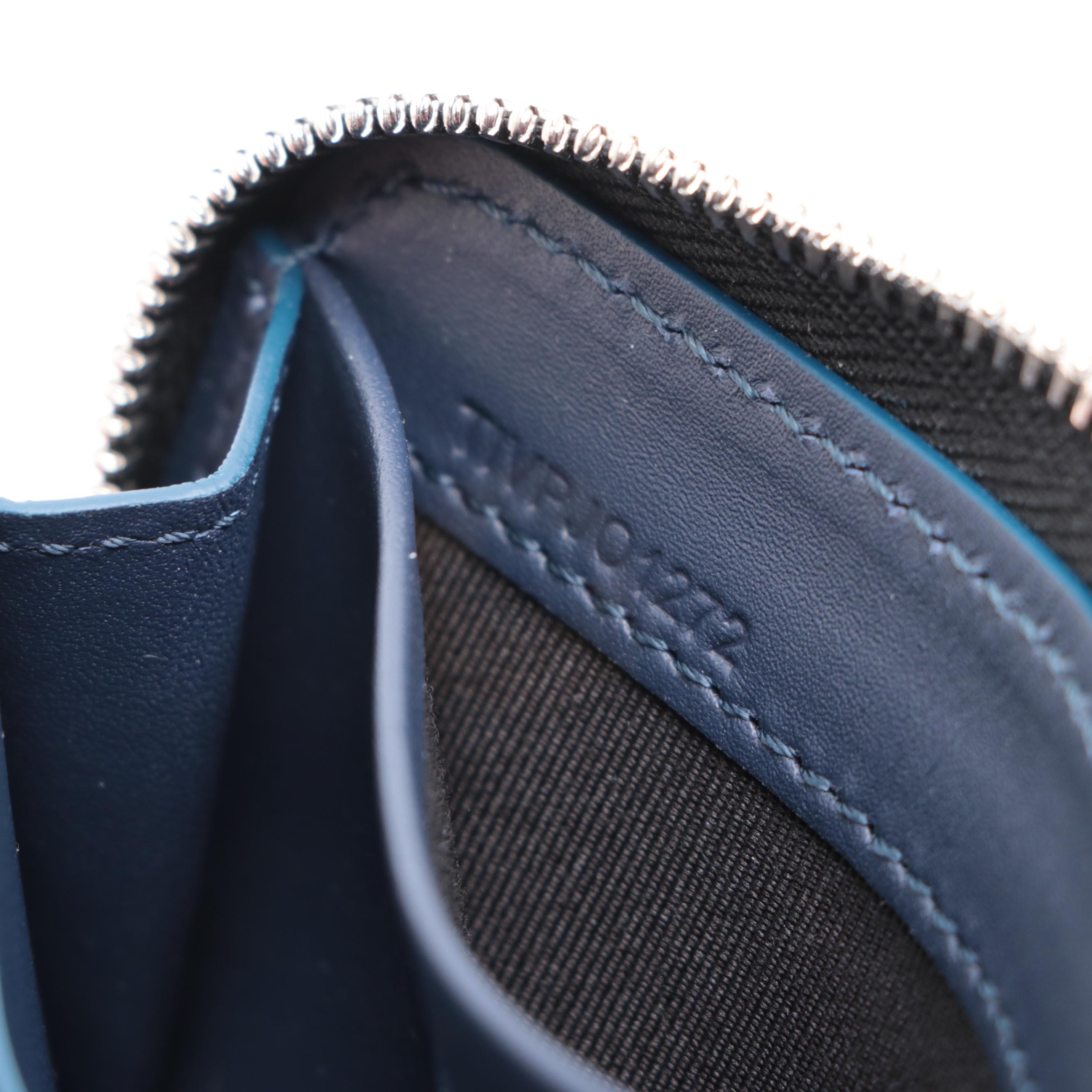 Burberry Card Case with Chain in Grain Leather