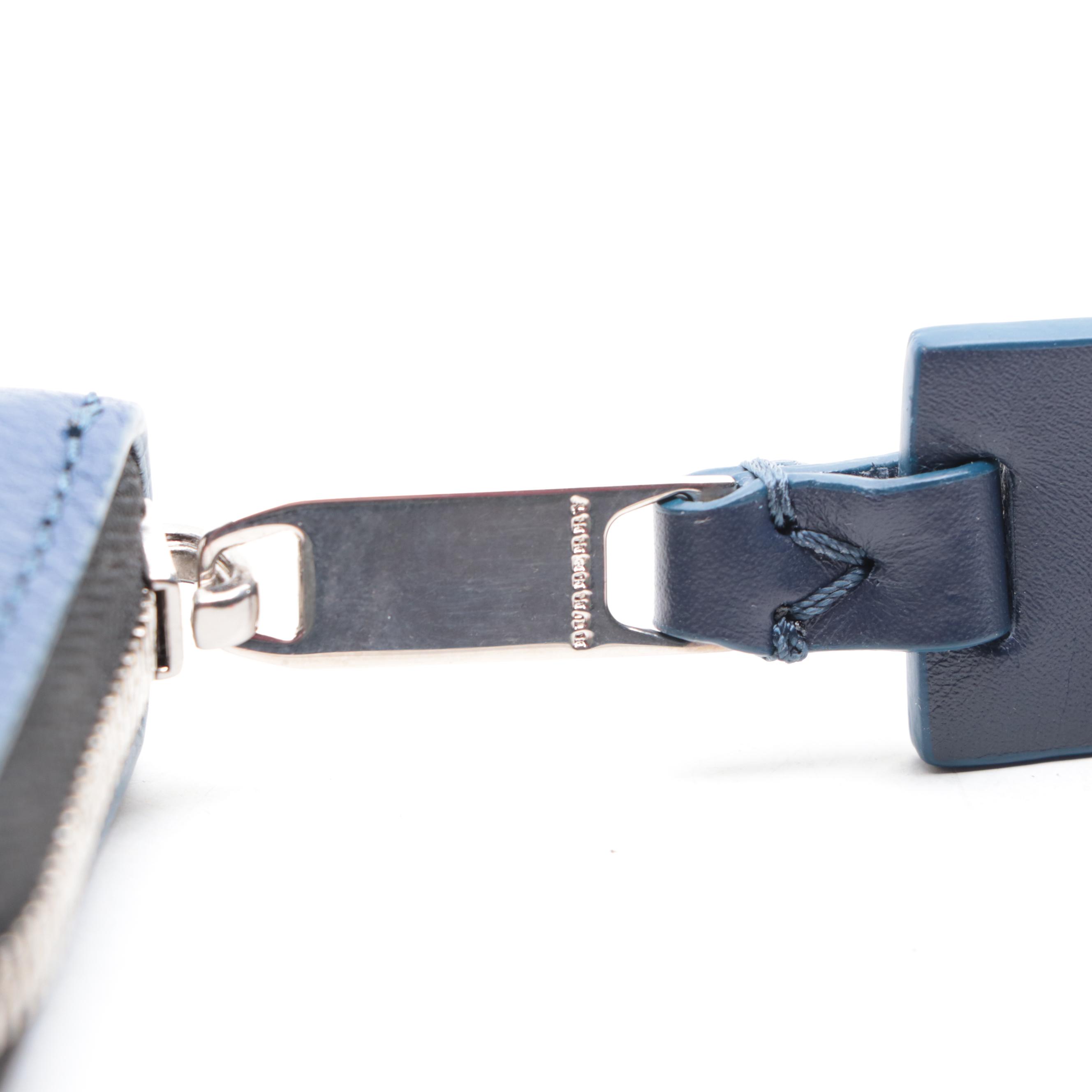 Burberry Card Case with Chain in Grain Leather