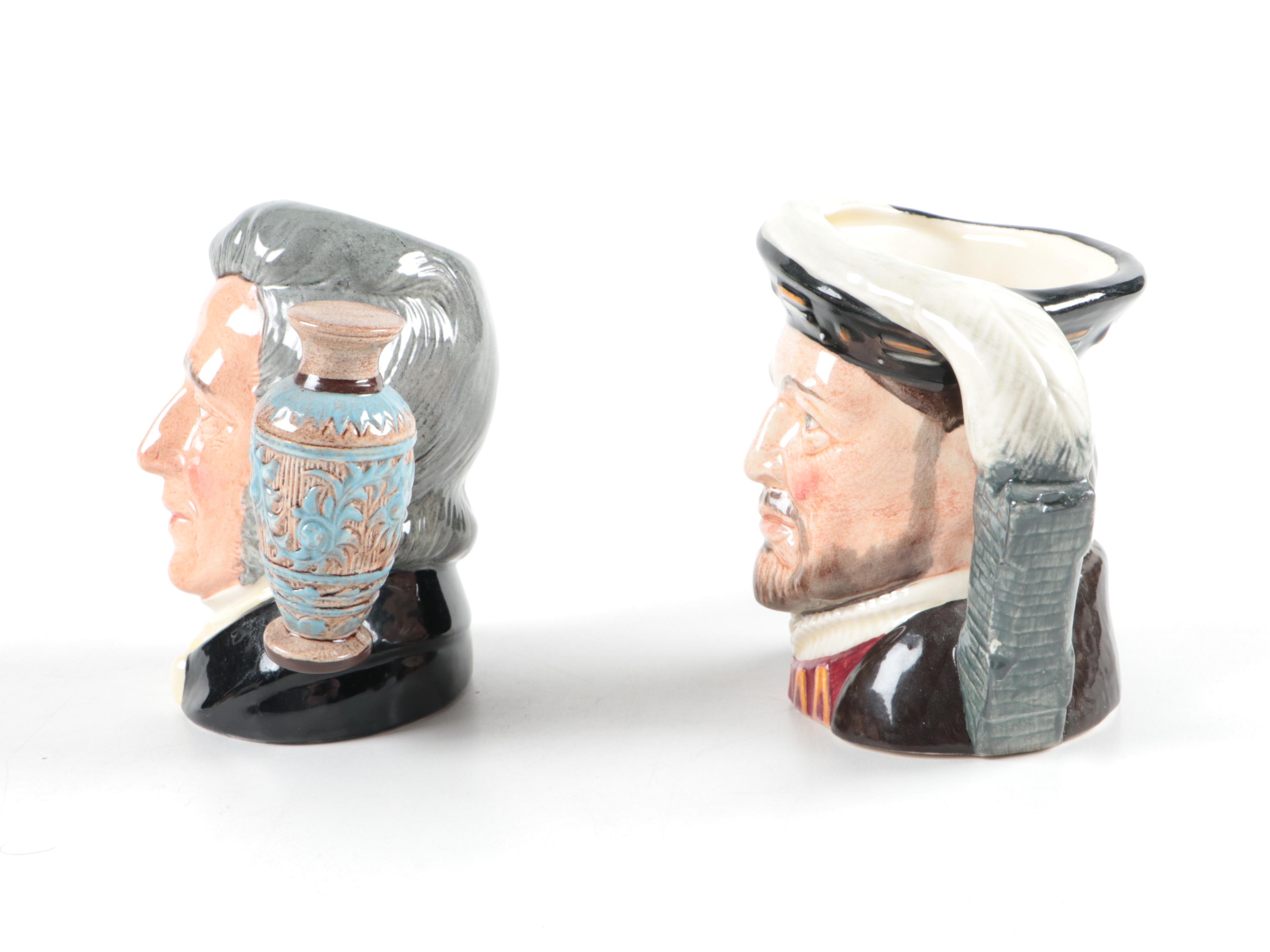 Royal Doulton Collector's Club and Other Royal Doulton Character Jugs