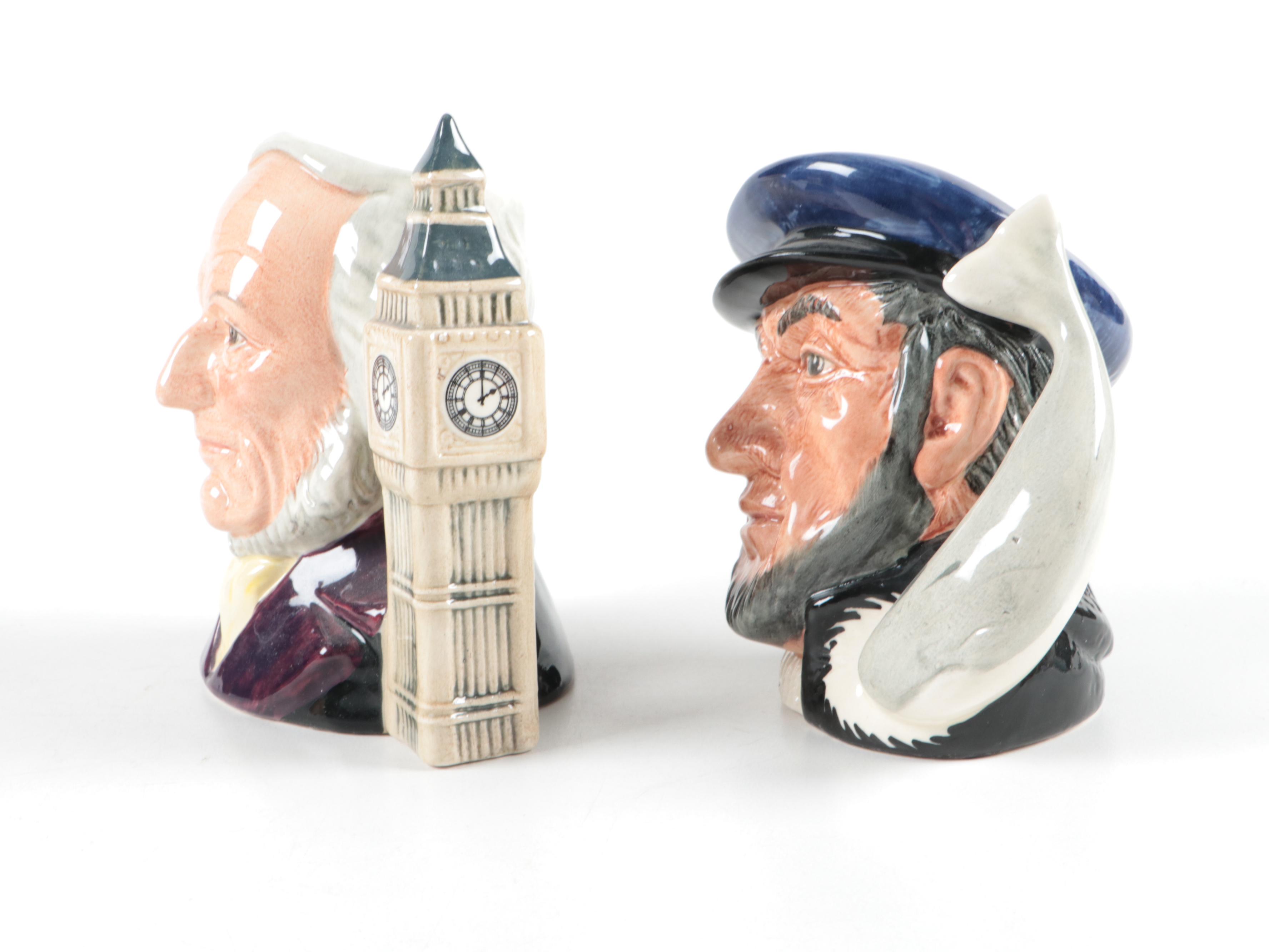 Royal Doulton Collector's Club and Other Royal Doulton Character Jugs